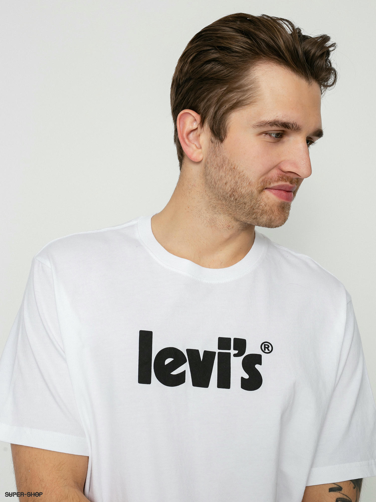 Levi's® Poster Logo T-shirt (white)