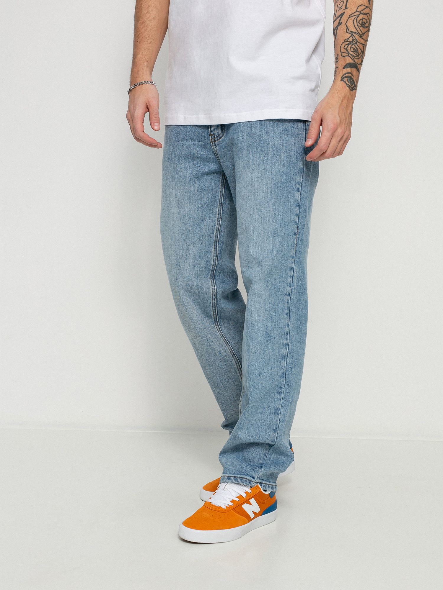 Former Distend Baggy Pants (washed blue)
