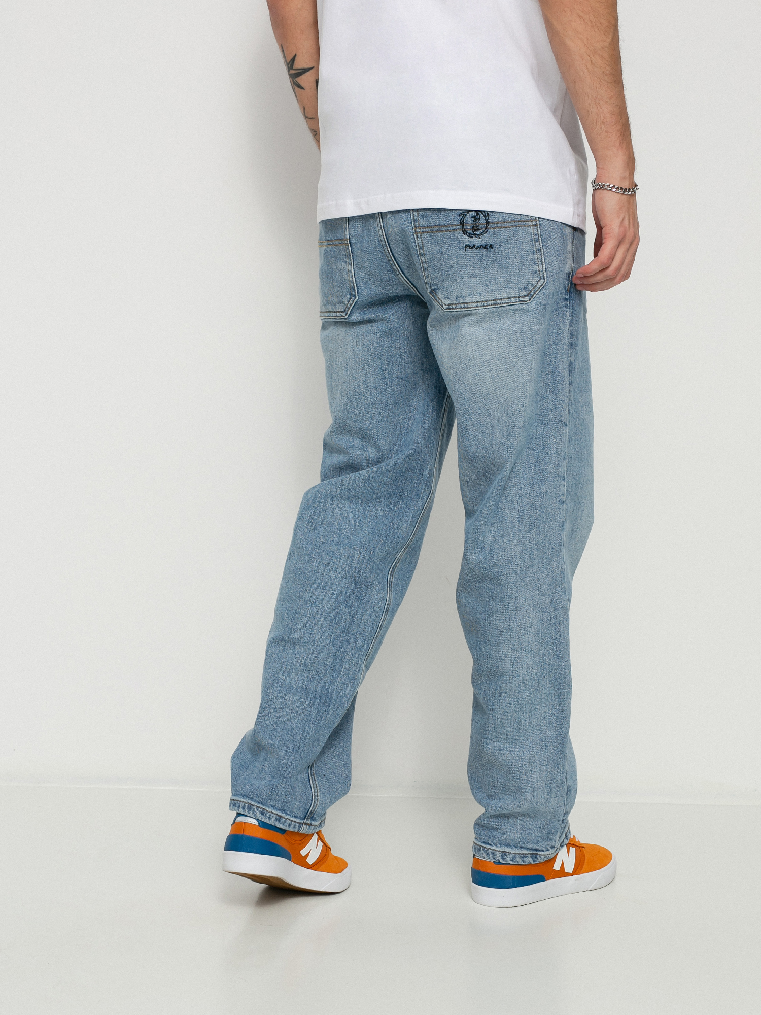 Former Distend Baggy Pants (washed blue)