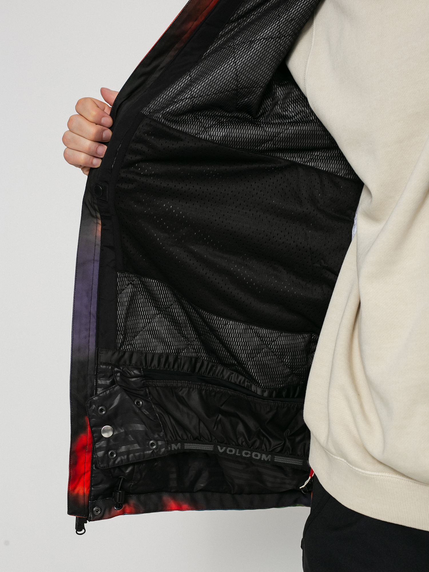 Mens Volcom Scortch Ins Snowboard jacket (multi)