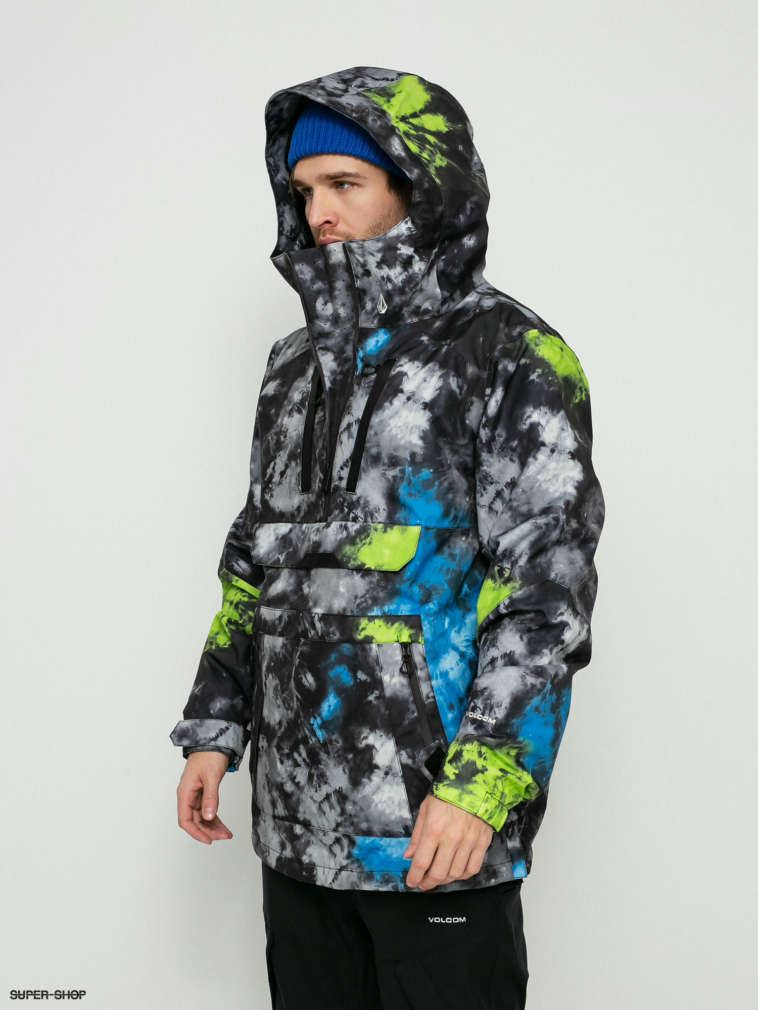 pullover snowboarding jacket