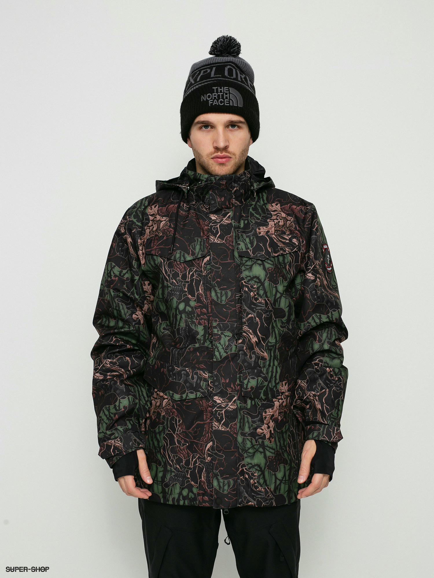 Mens Volcom V.Co 19 Snowboard jacket (woodland camo)