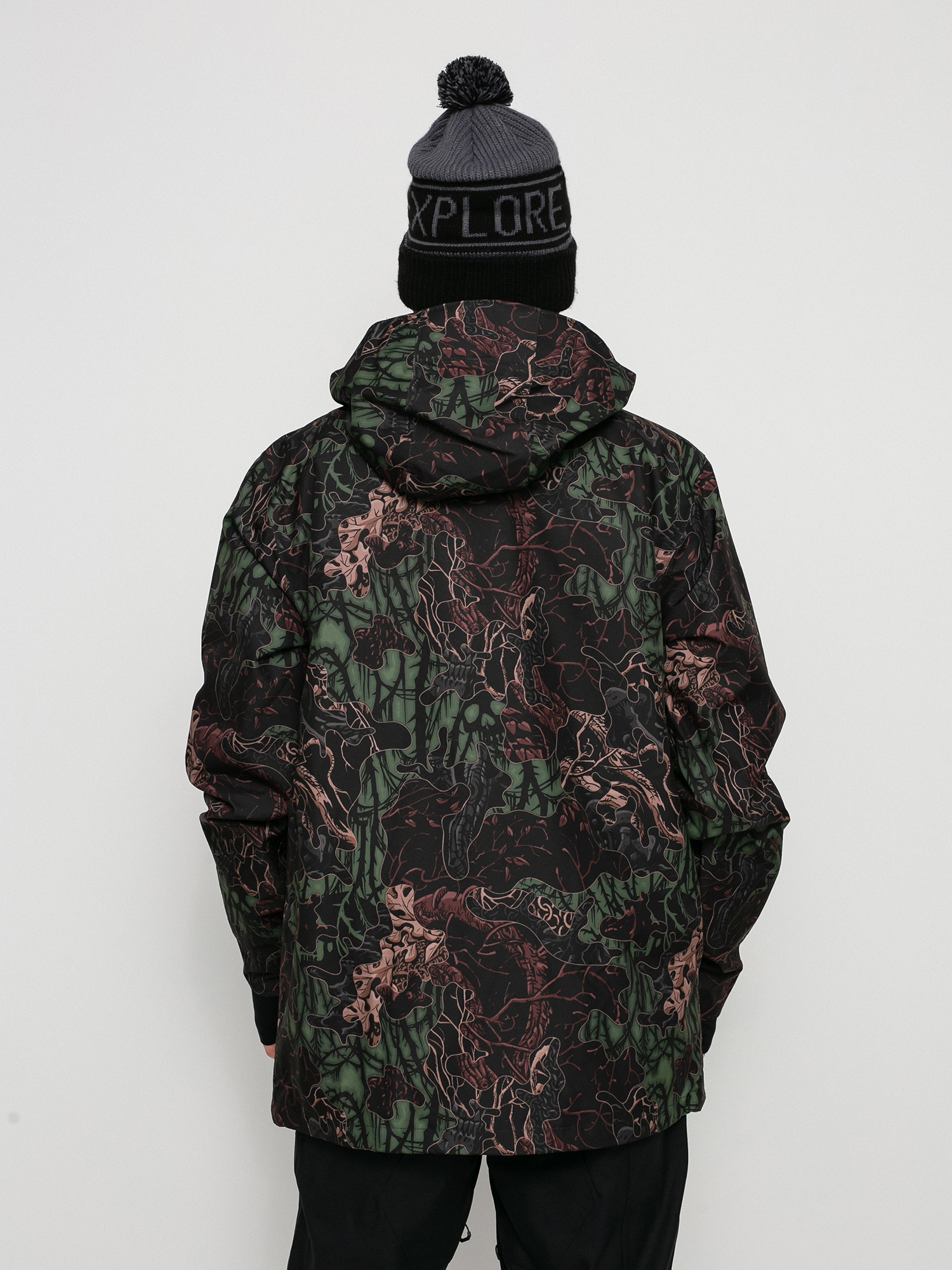 woodland white jacket