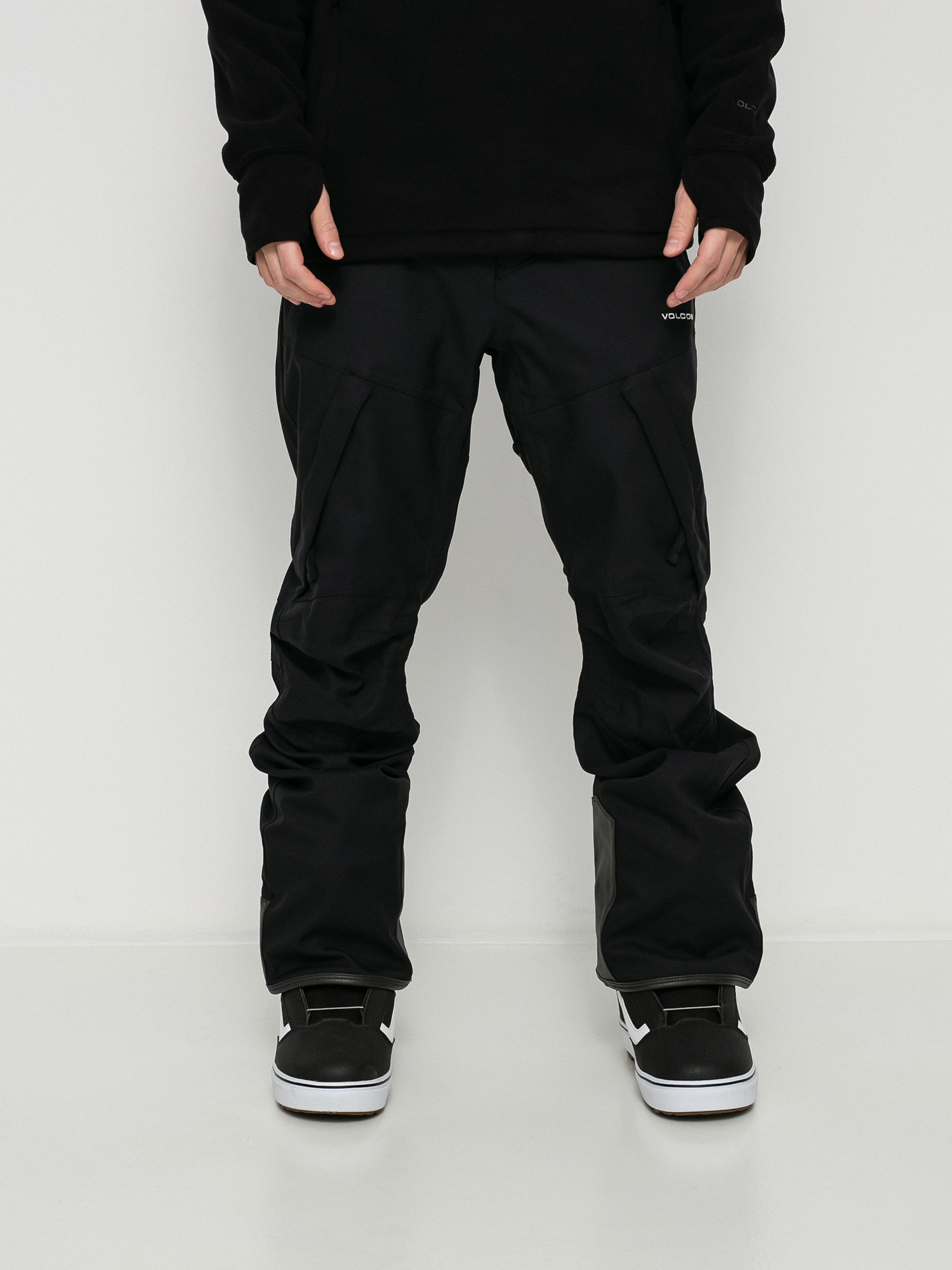 Mens Volcom New Articulated Snowboard pants (black)