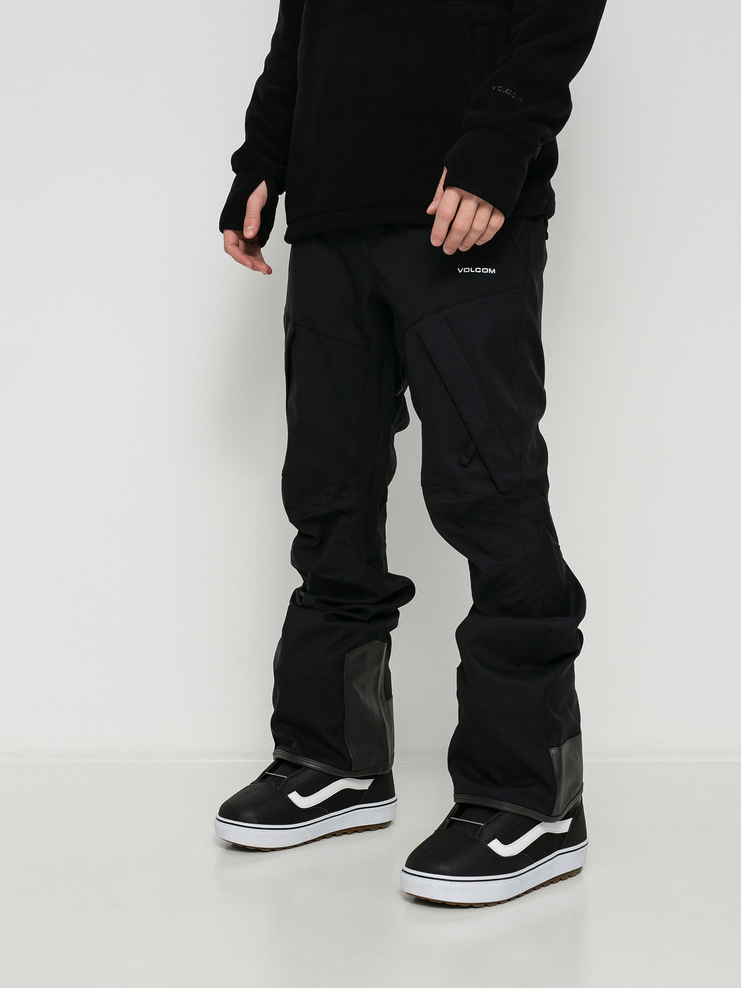 Mens Volcom New Articulated Snowboard pants (black)