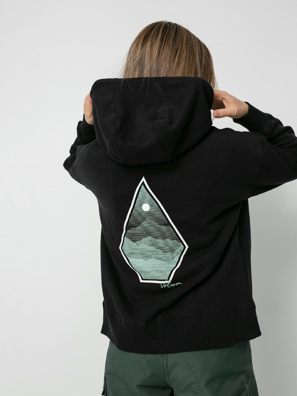 Volcom Vol Peak HD Hoodie Wmn (black)