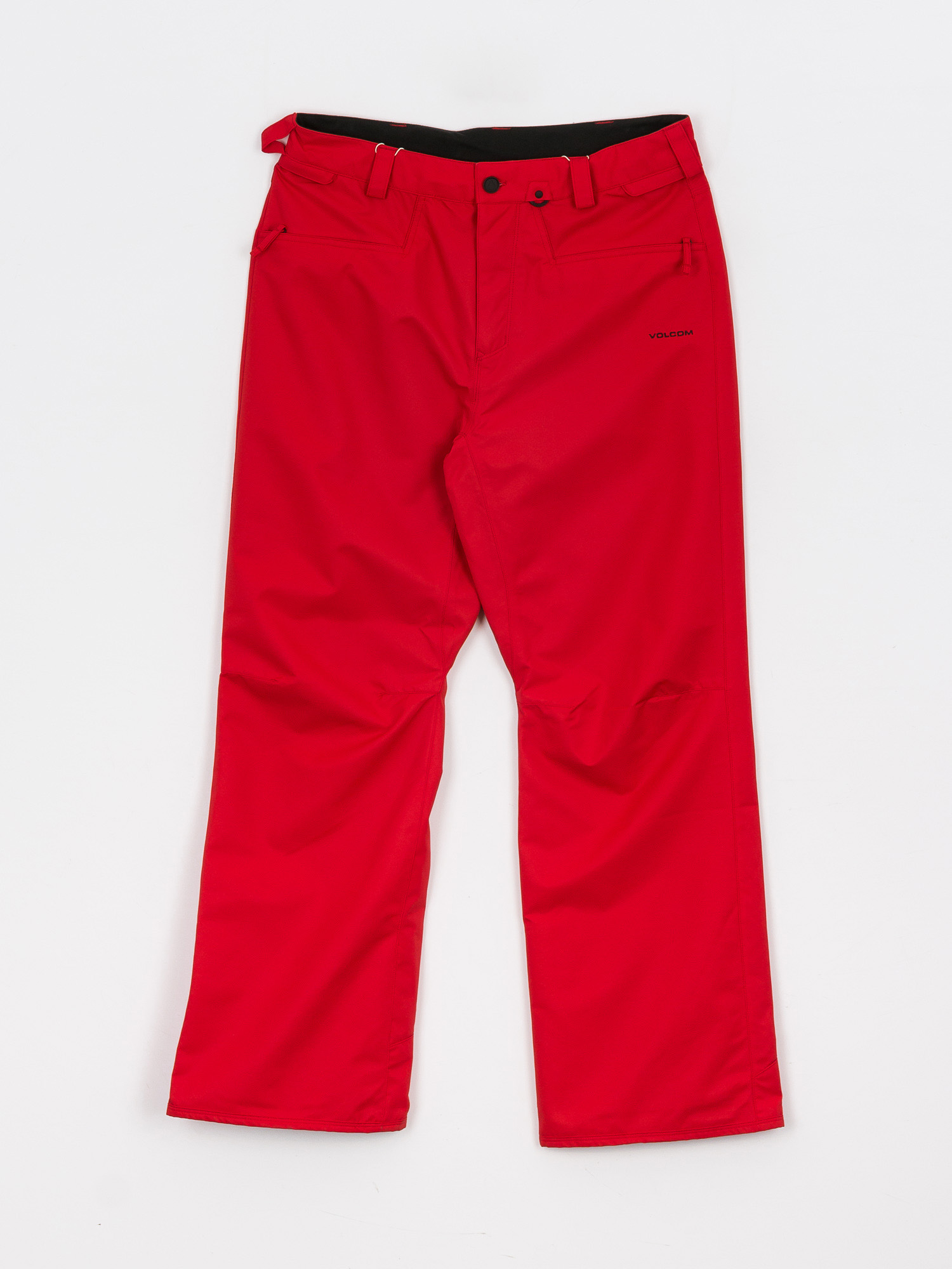 Mens Volcom Carbon Snowboard pants (red)