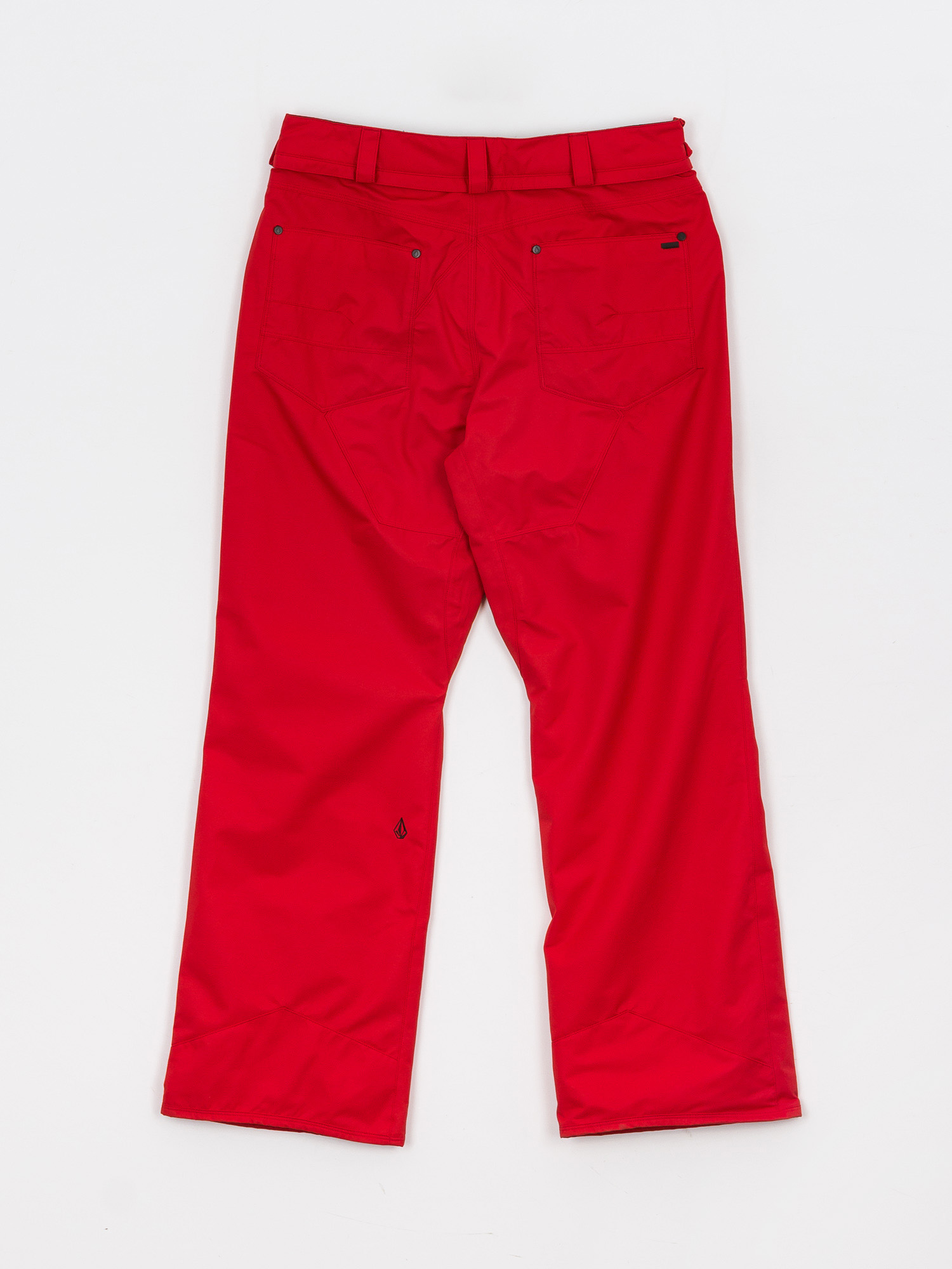 Mens Volcom Carbon Snowboard pants (red)