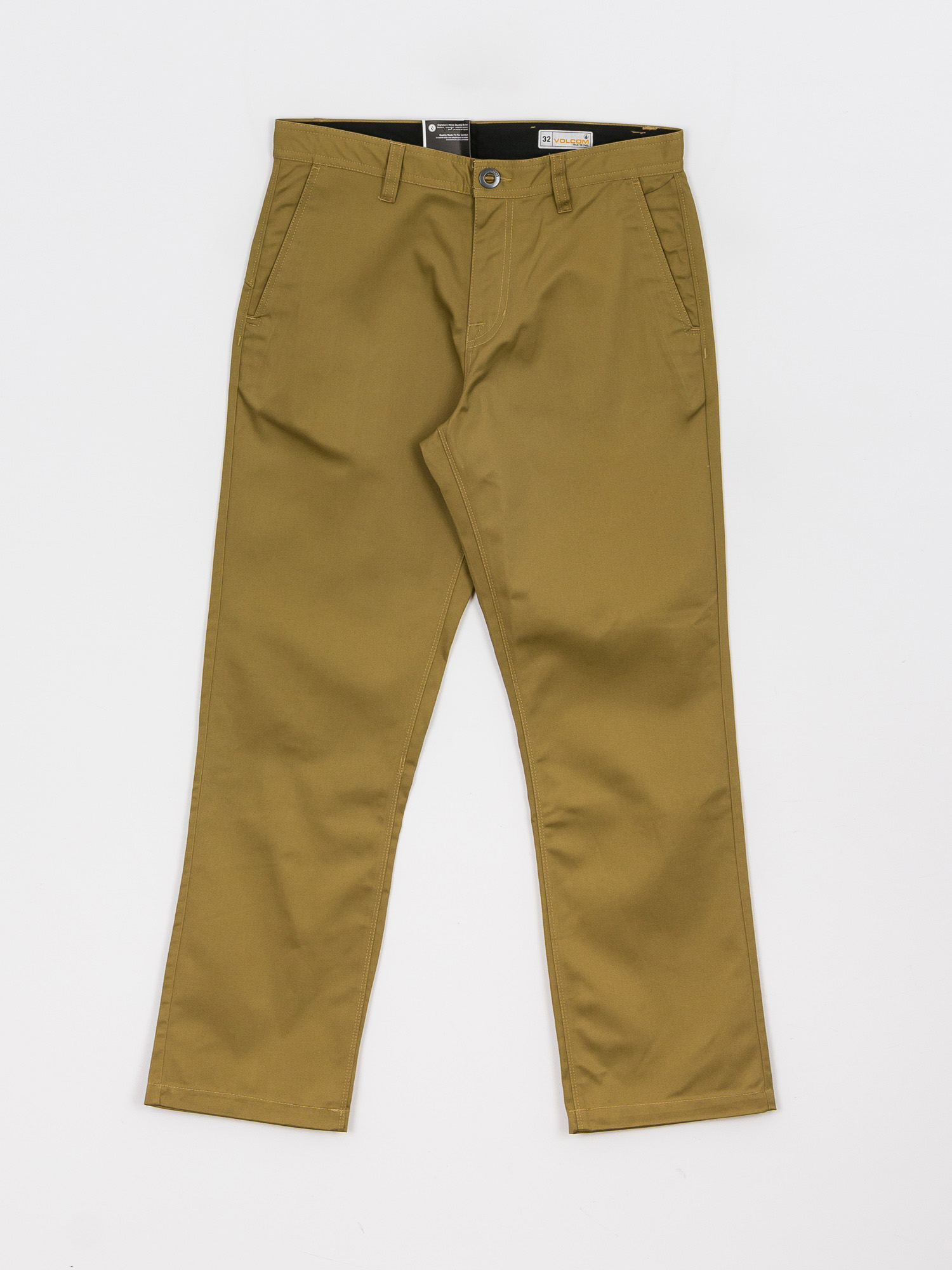 Volcom Frickin Skate Chino Pants (dark khaki)