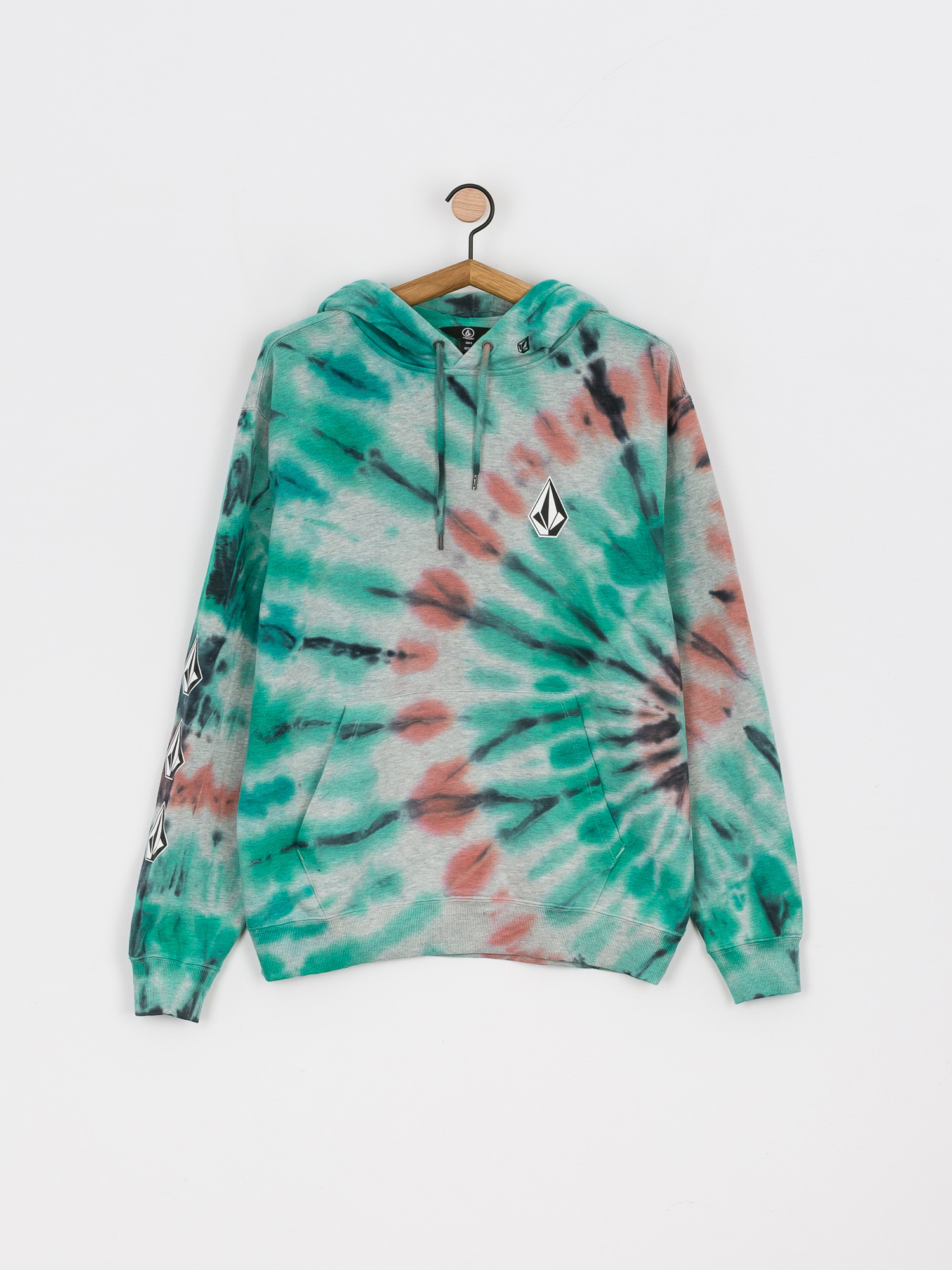 Volcom Iconic Stone Plus HD Hoodie (tie dye)
