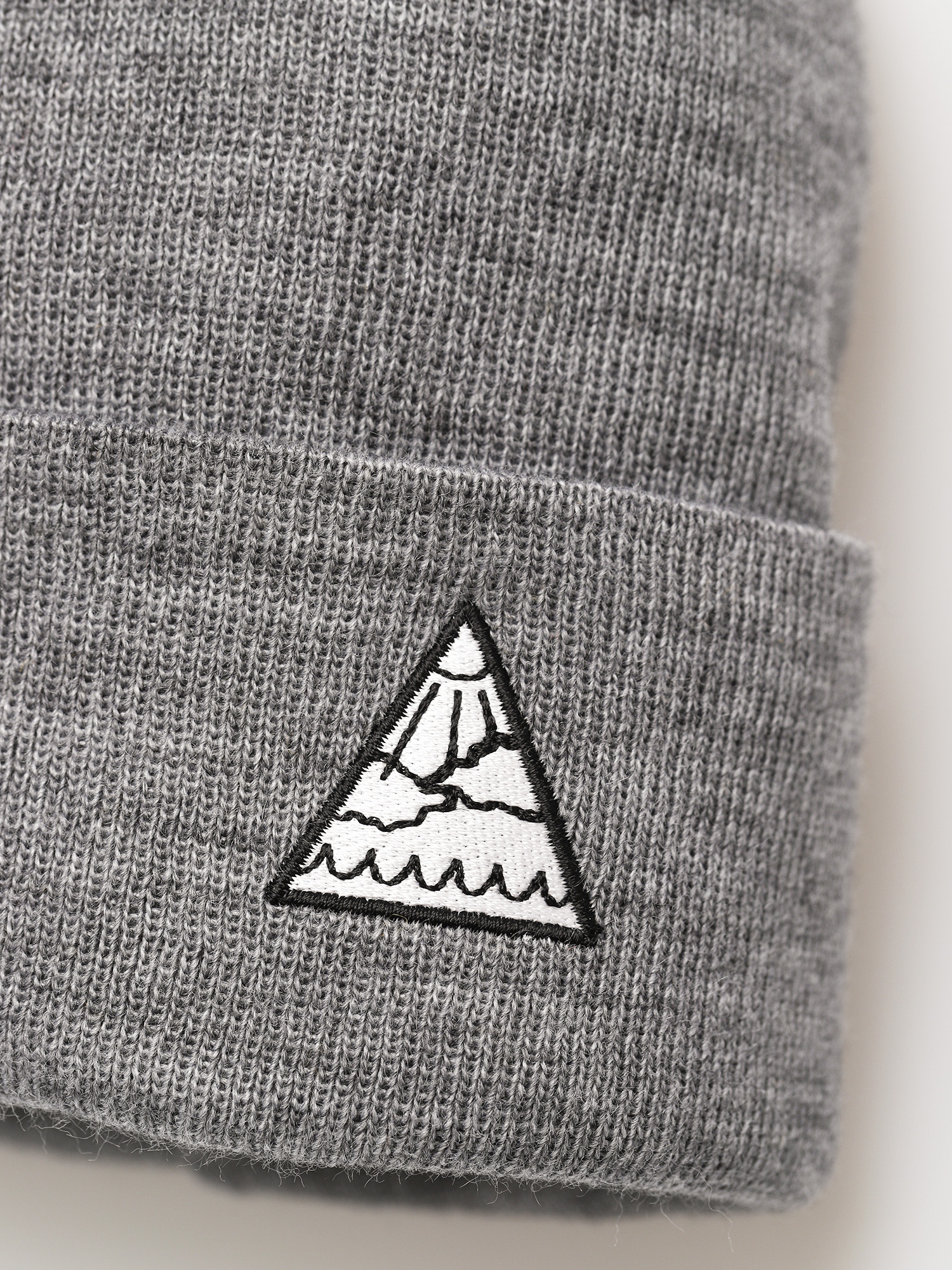 Youth Skateboards Triangle Plain Beanie (grey)