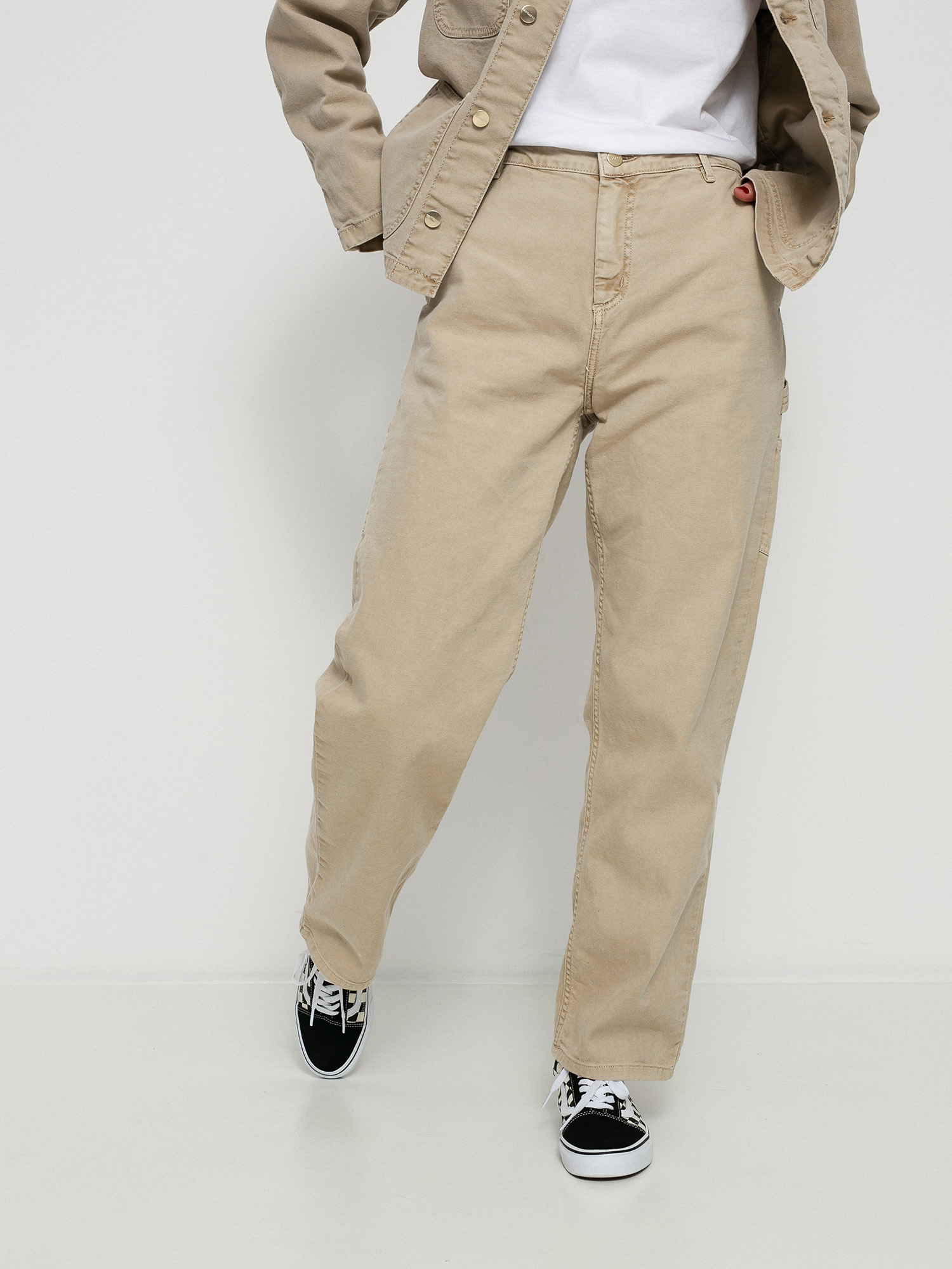 Carhartt WIP Pierce Straight Pants Wmn (dusty h brown)