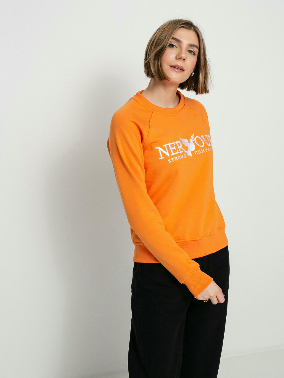 Nervous Classic Sweatshirt Wmn (peach)