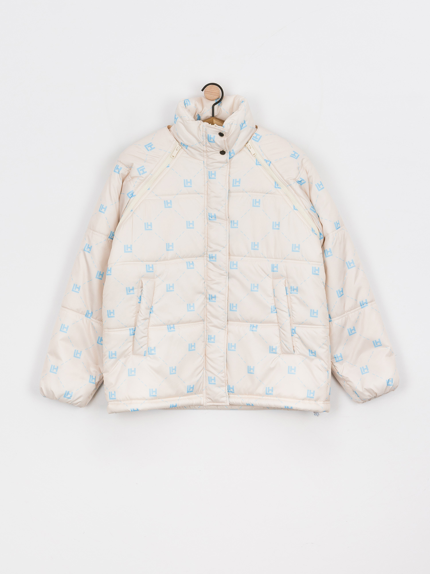 Local Heroes Lh Monogram Puff Jacke Wmn (beige)