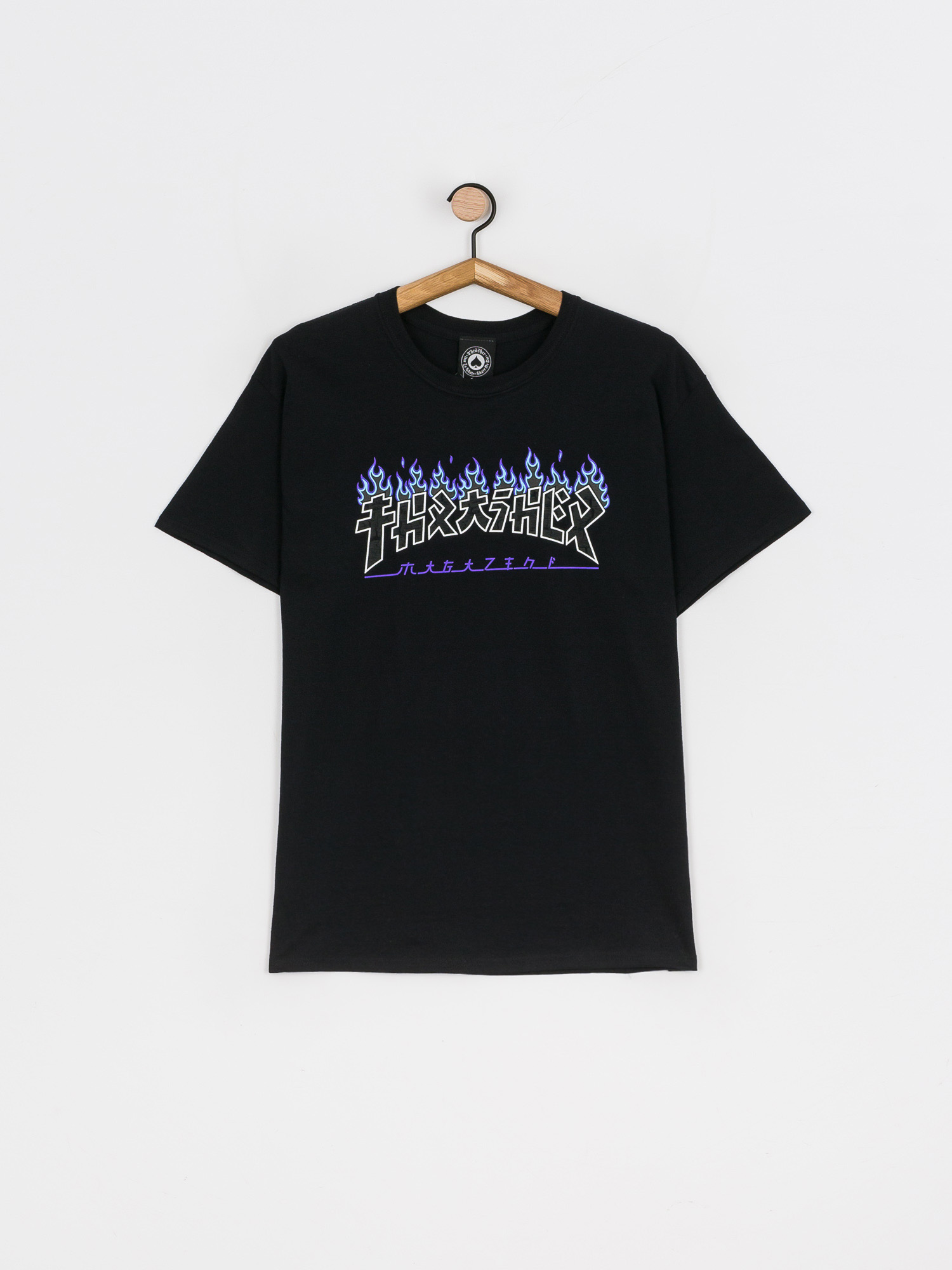 Thrasher Godzilla Charred T-shirt (black)