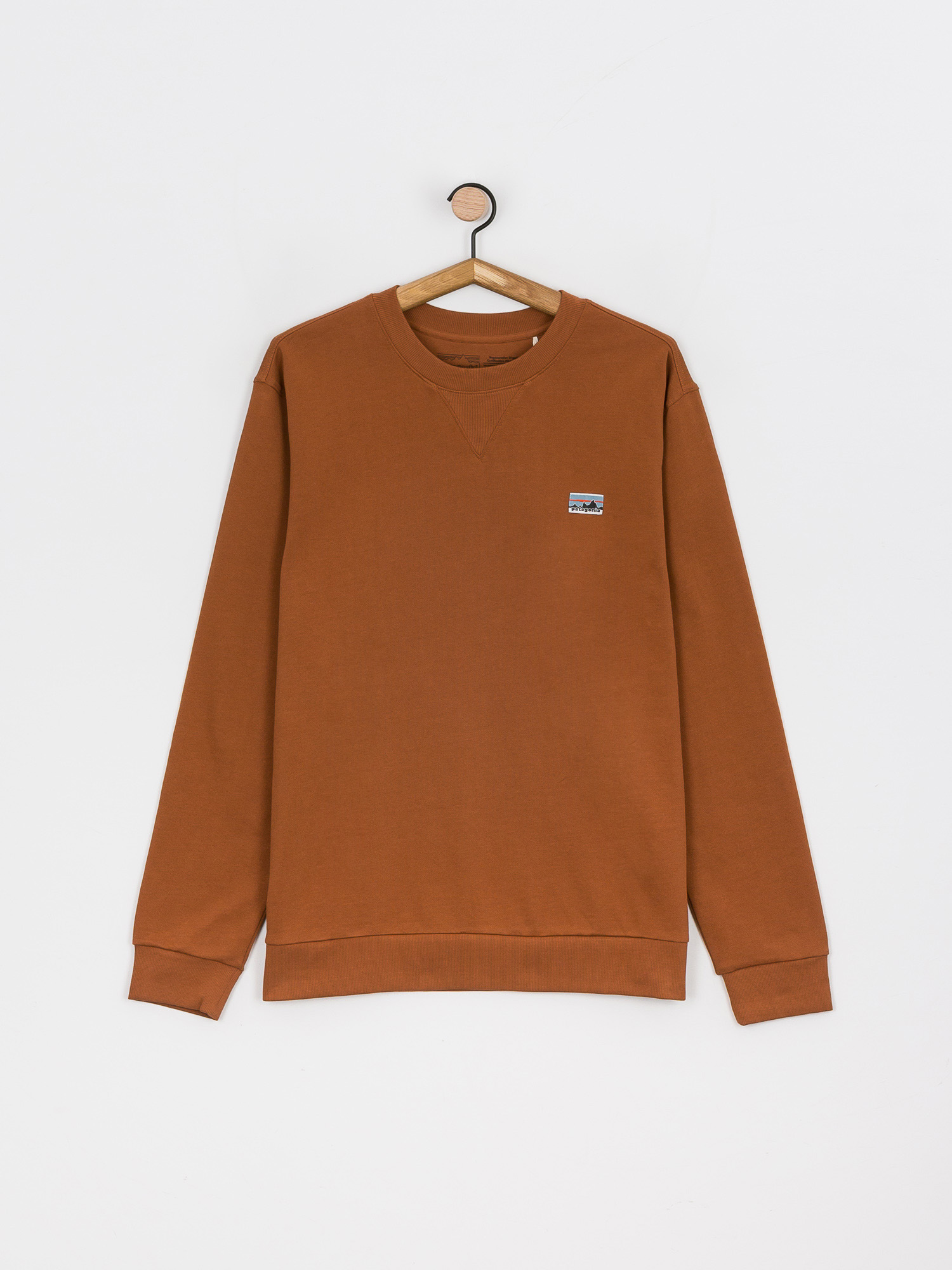Patagonia Regenerative Organic Pilot Cotton Crewneck Sweatshirt (earthworm brown)