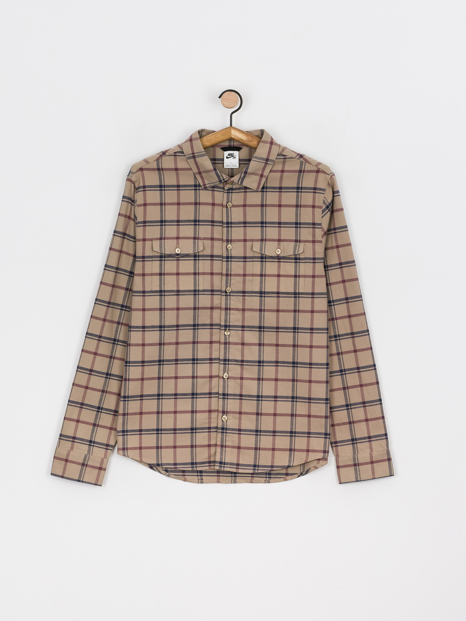 Nike SB Flannel Shirt (khaki)