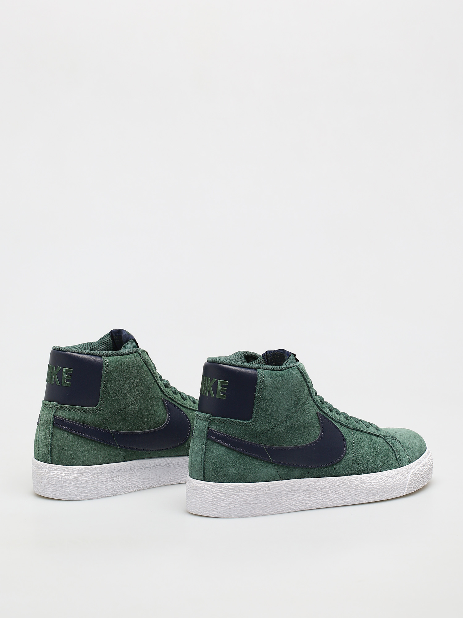 Nike SB Zoom Blazer Mid Shoes (noble green/midnight navy noble green)