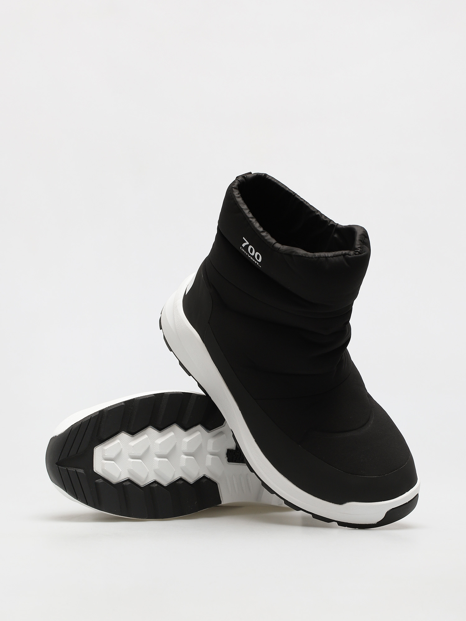 The North Face Nuptse II Bootie WP 700 Schuhe (tnf black/tnf white)