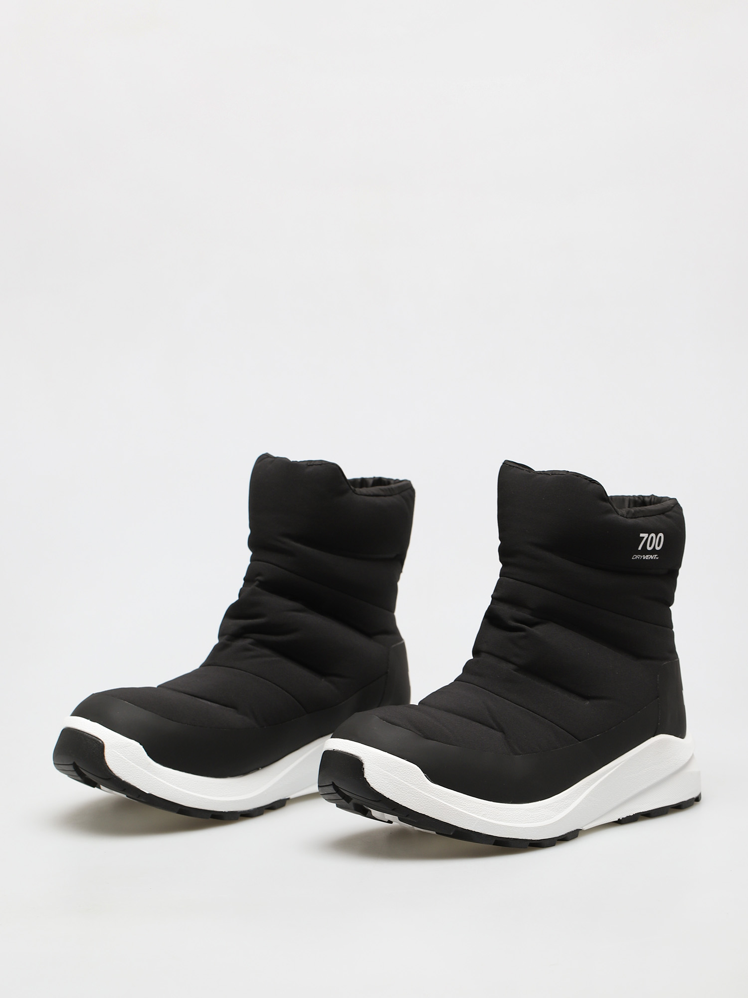 The North Face Nuptse II Bootie WP 700 Schuhe (tnf black/tnf white)