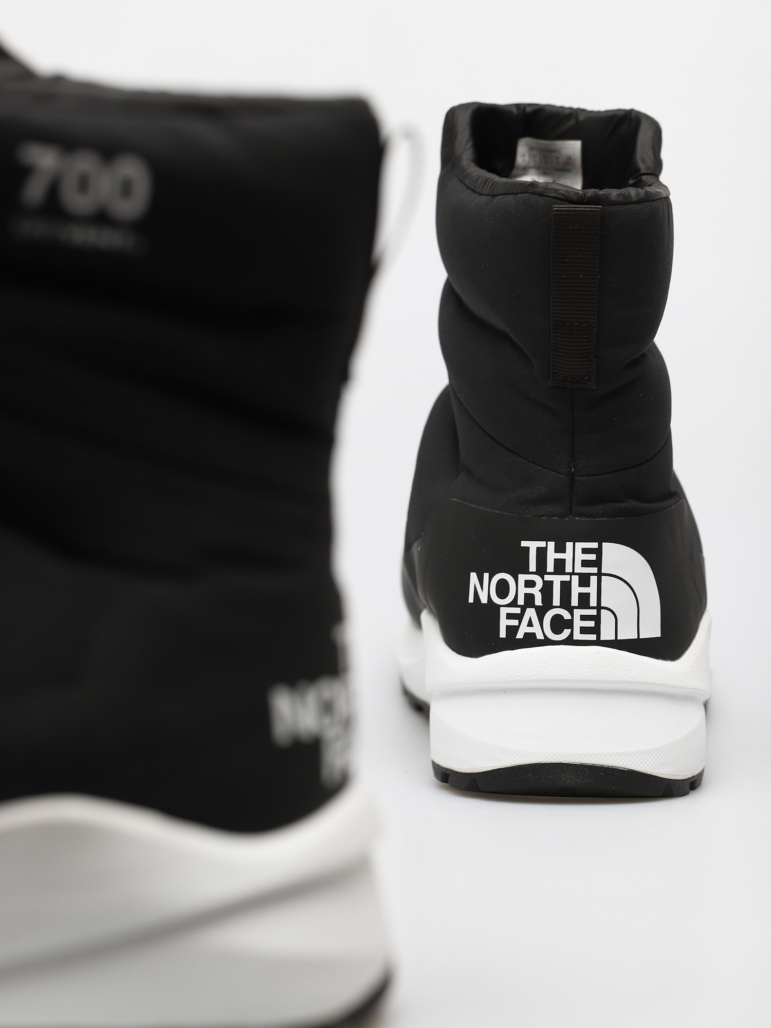 The North Face Nuptse II Bootie WP 700 Schuhe (tnf black/tnf white)