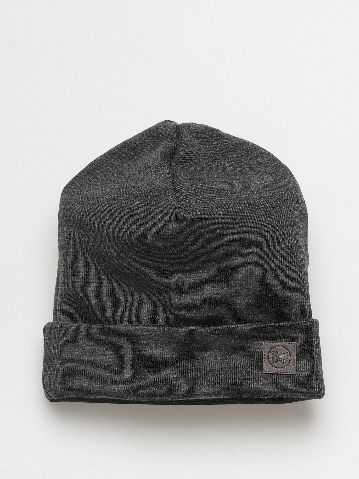 Buff Beanie Merino Wool Thermal (solid grey)