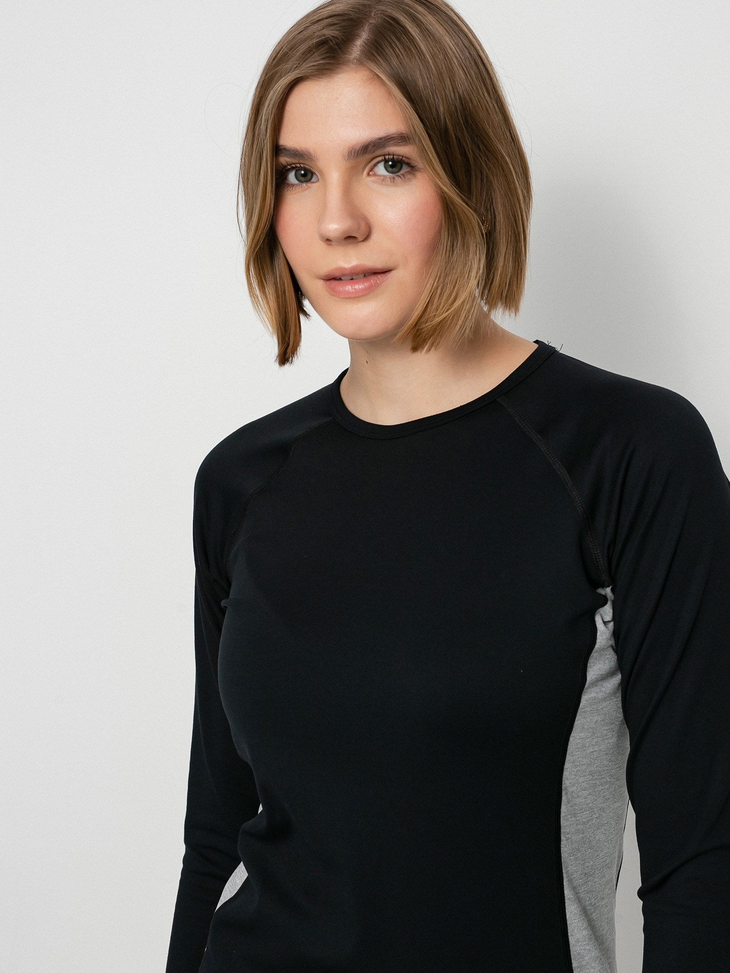 Damen Burton Midweight X Base Layer Funktionslongsleeve (true black)