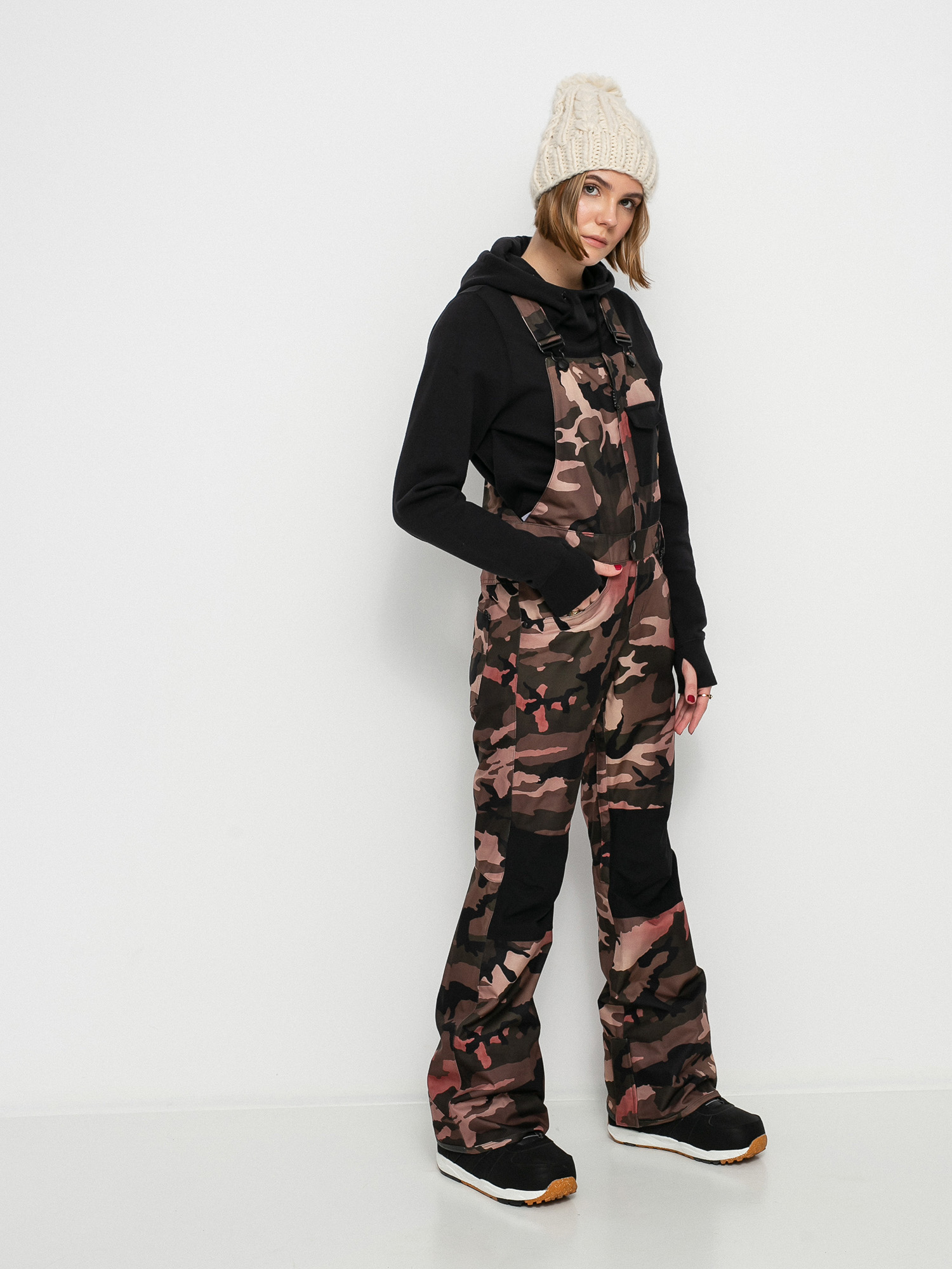 volcom camo bib