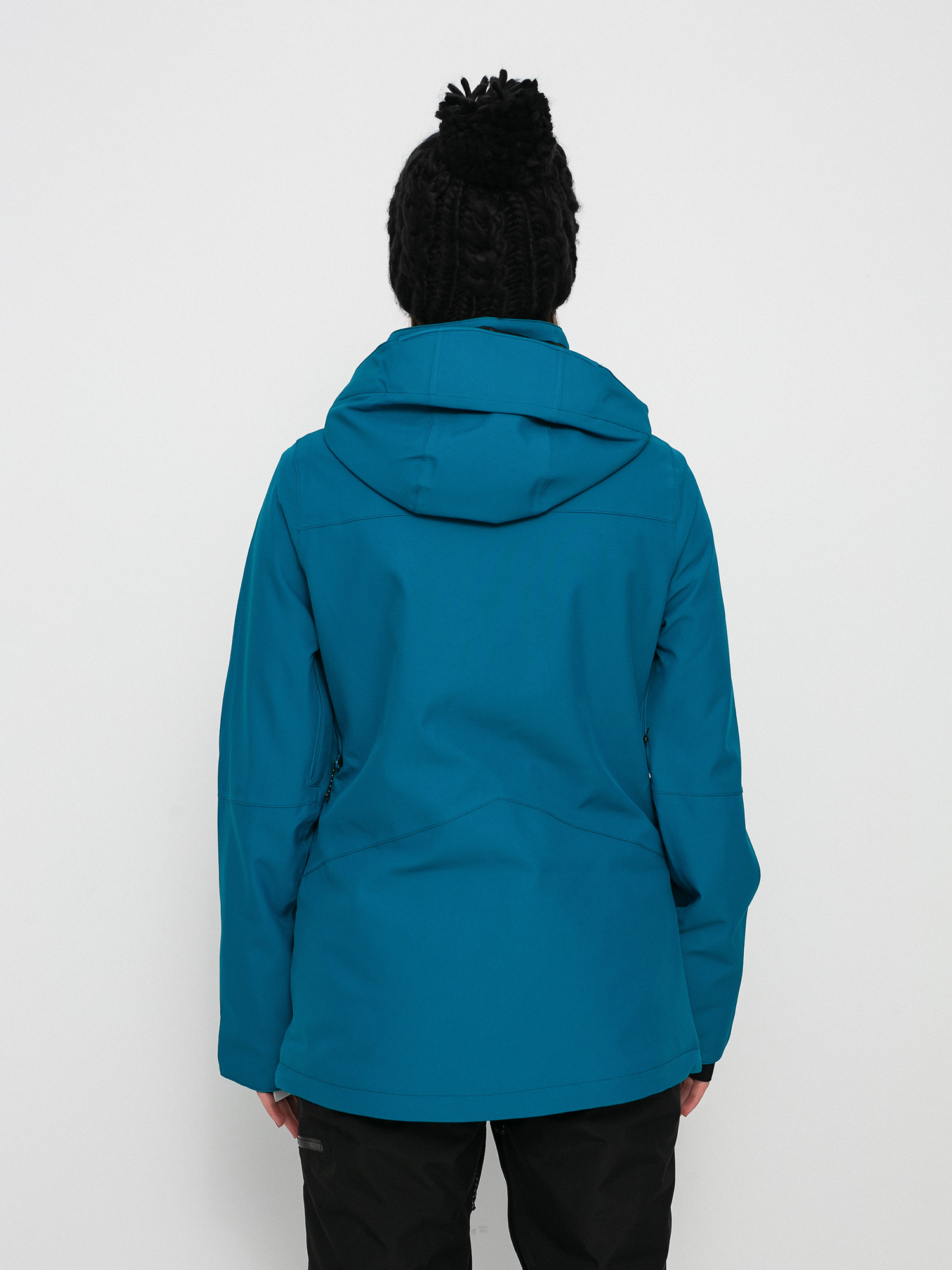 teal snowboard jacket