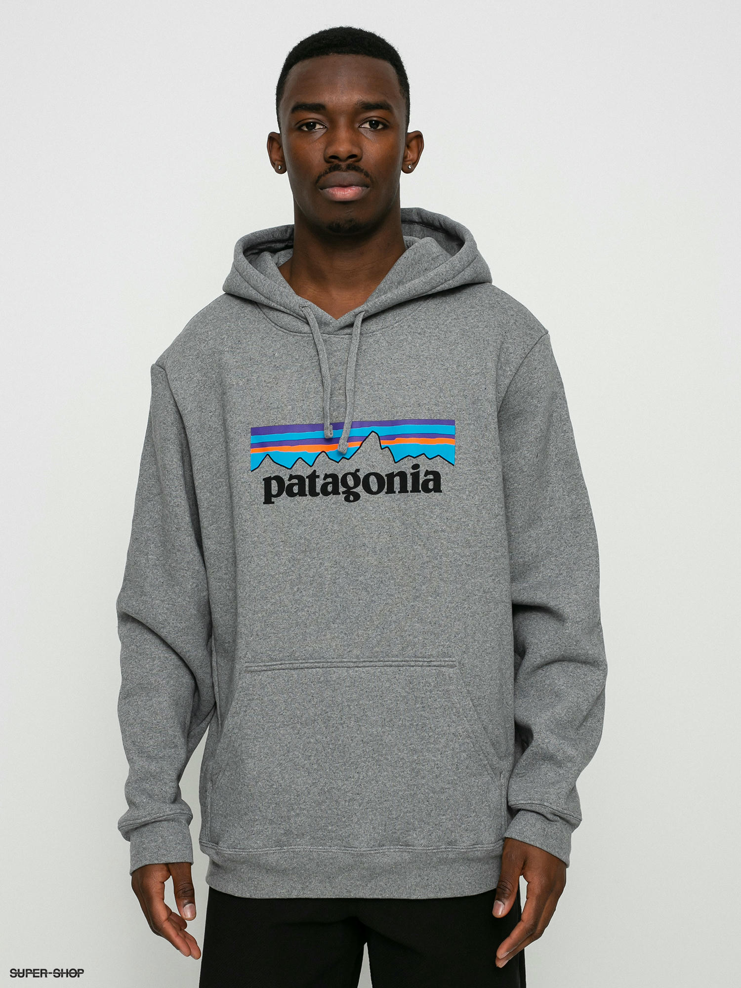 Patagonia shop hoodie grey