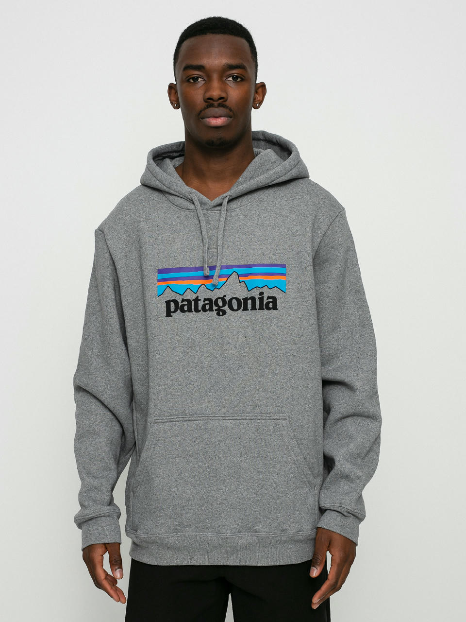 Patagonia Logo Uprisal HD Hoody (gravel heather)