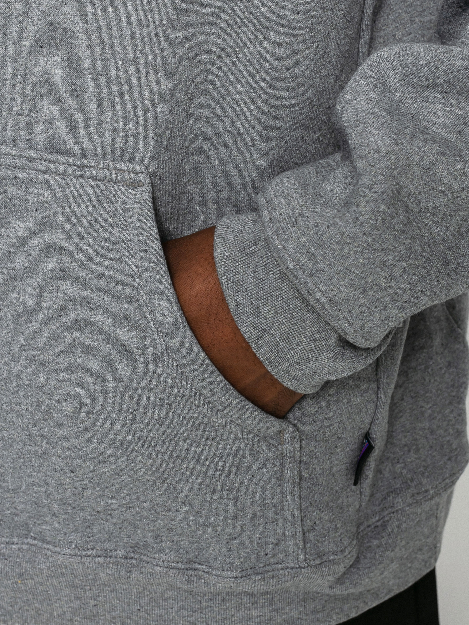 Patagonia Logo Uprisal HD Hoody (gravel heather)