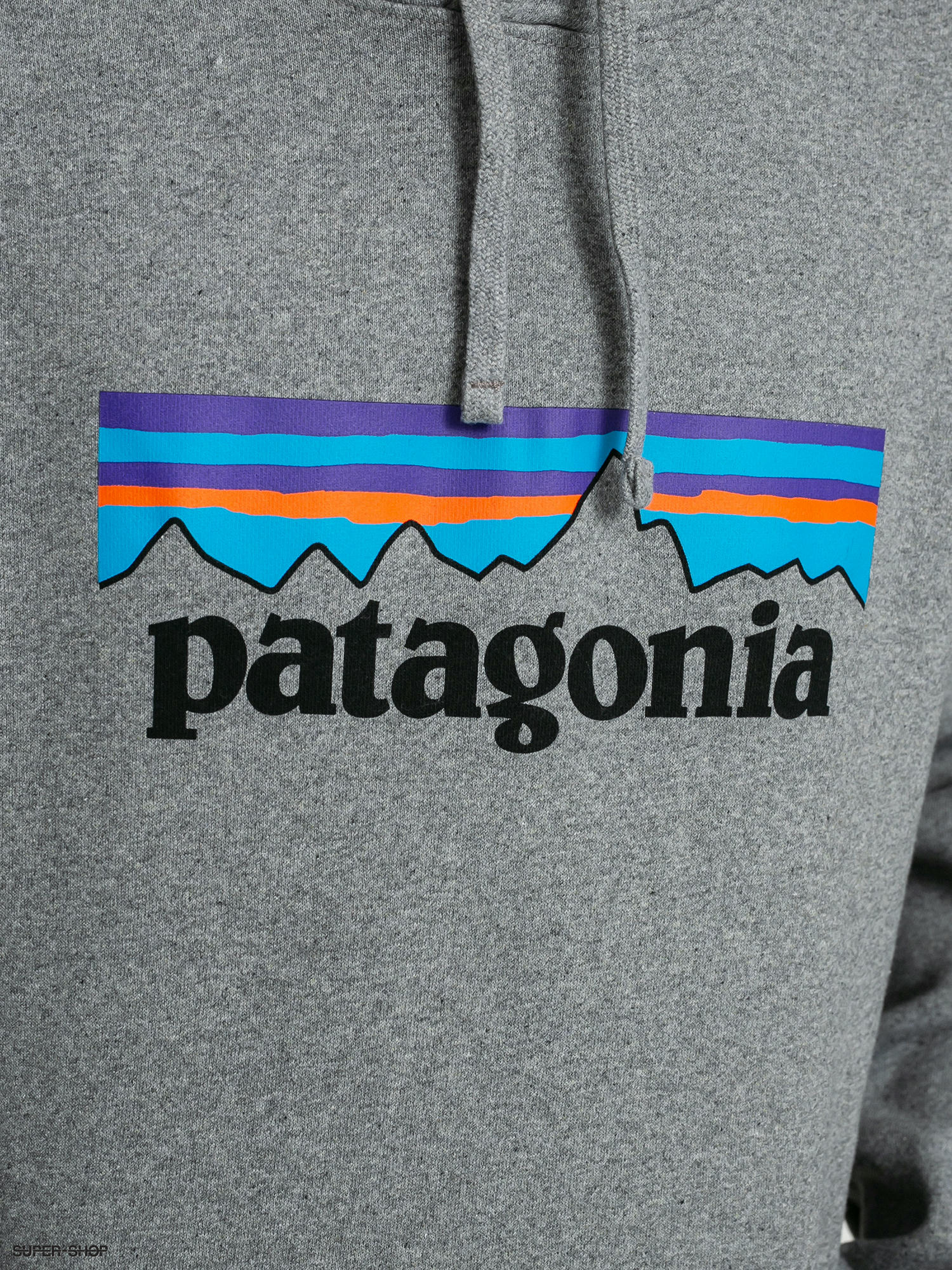 Patagonia Logo Uprisal HD Hoodie (gravel heather)