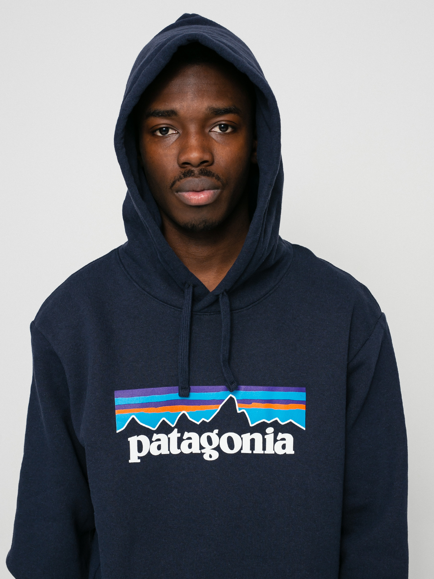 Patagonia hoodie clearance navy