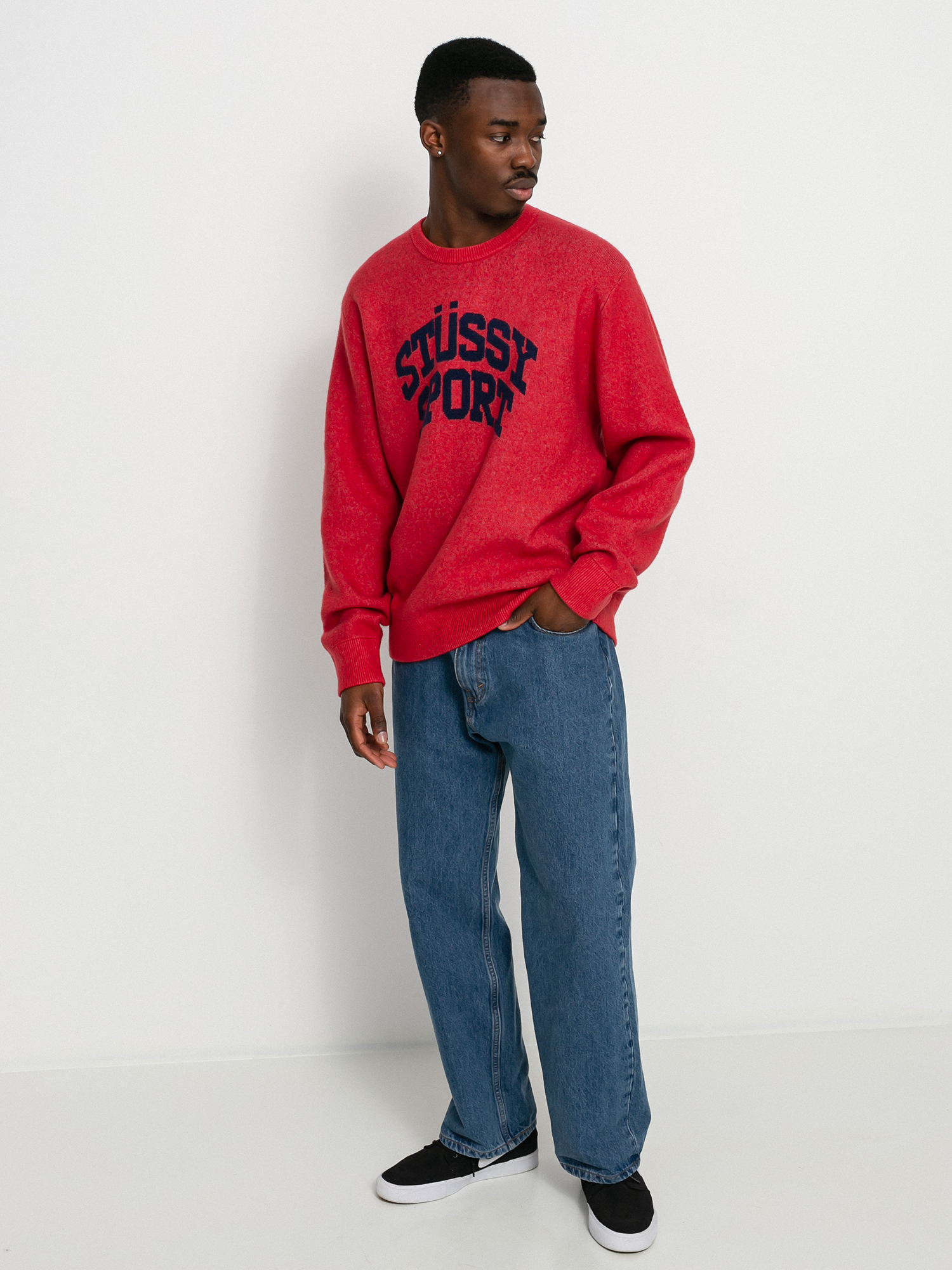 Stussy Sport Sweater (red)