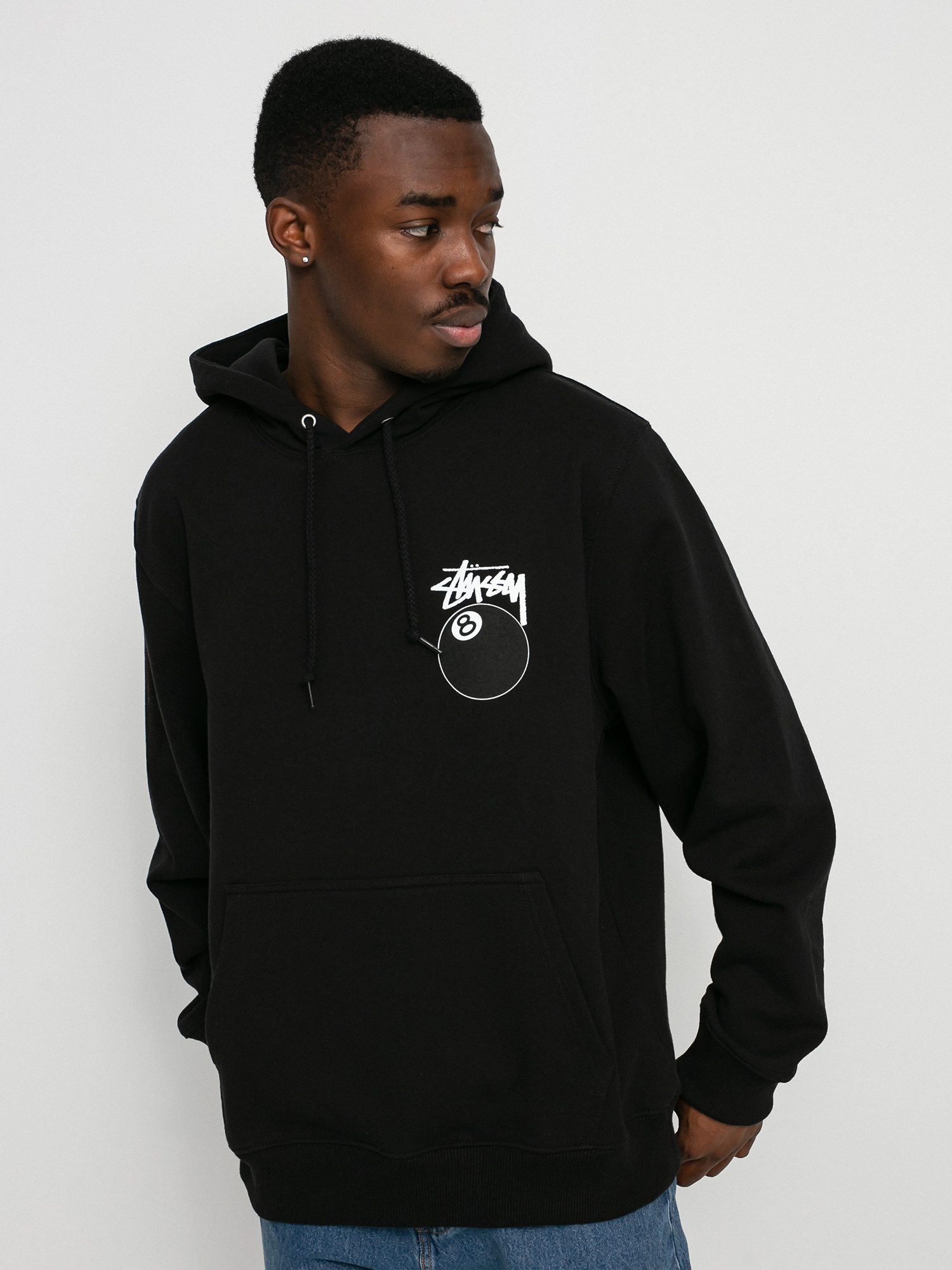 Stussy 8 Ball HD Hoodie - black (black)