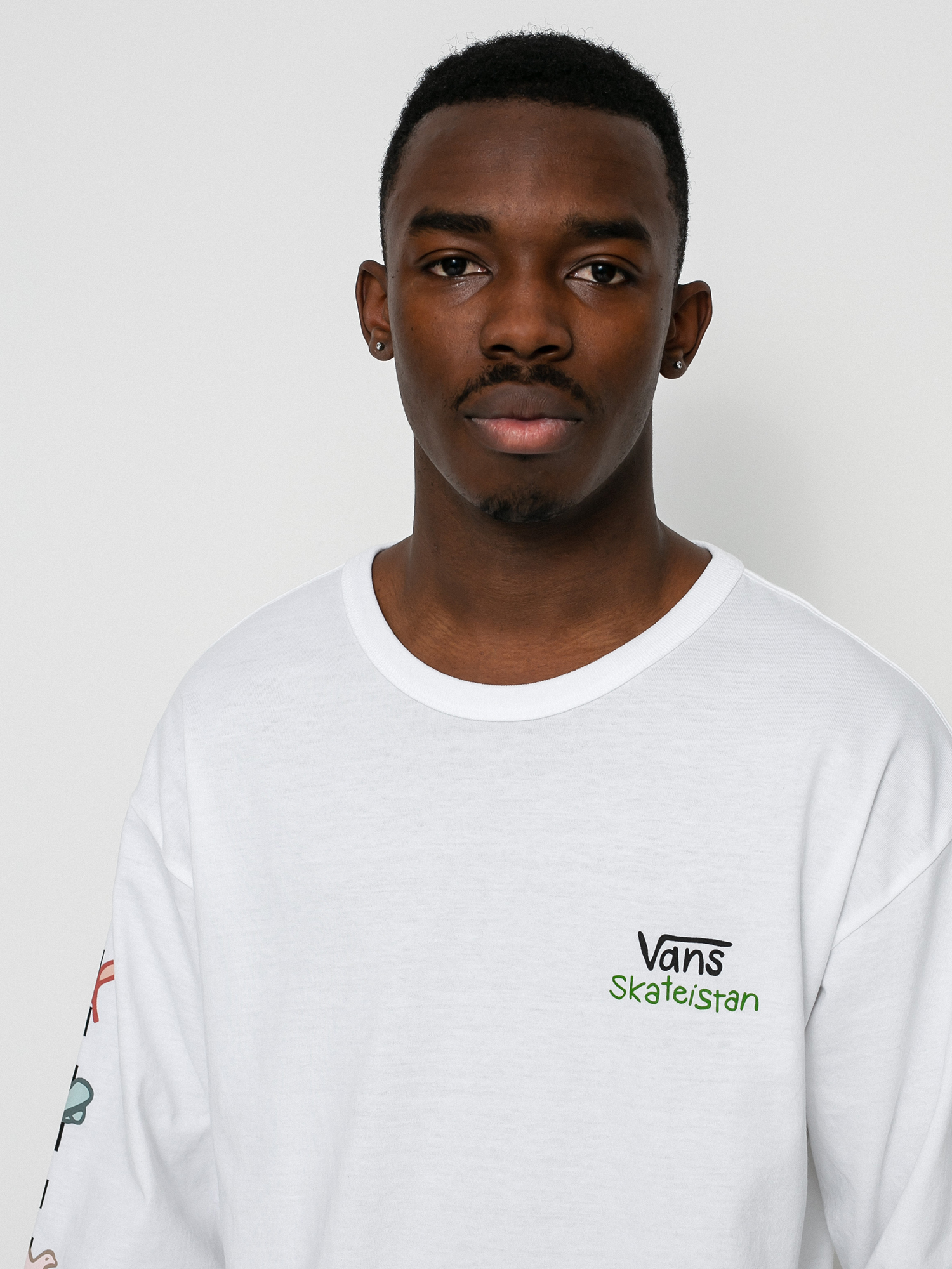 Vans X Skateistan Off The Wall Longsleeve (white)