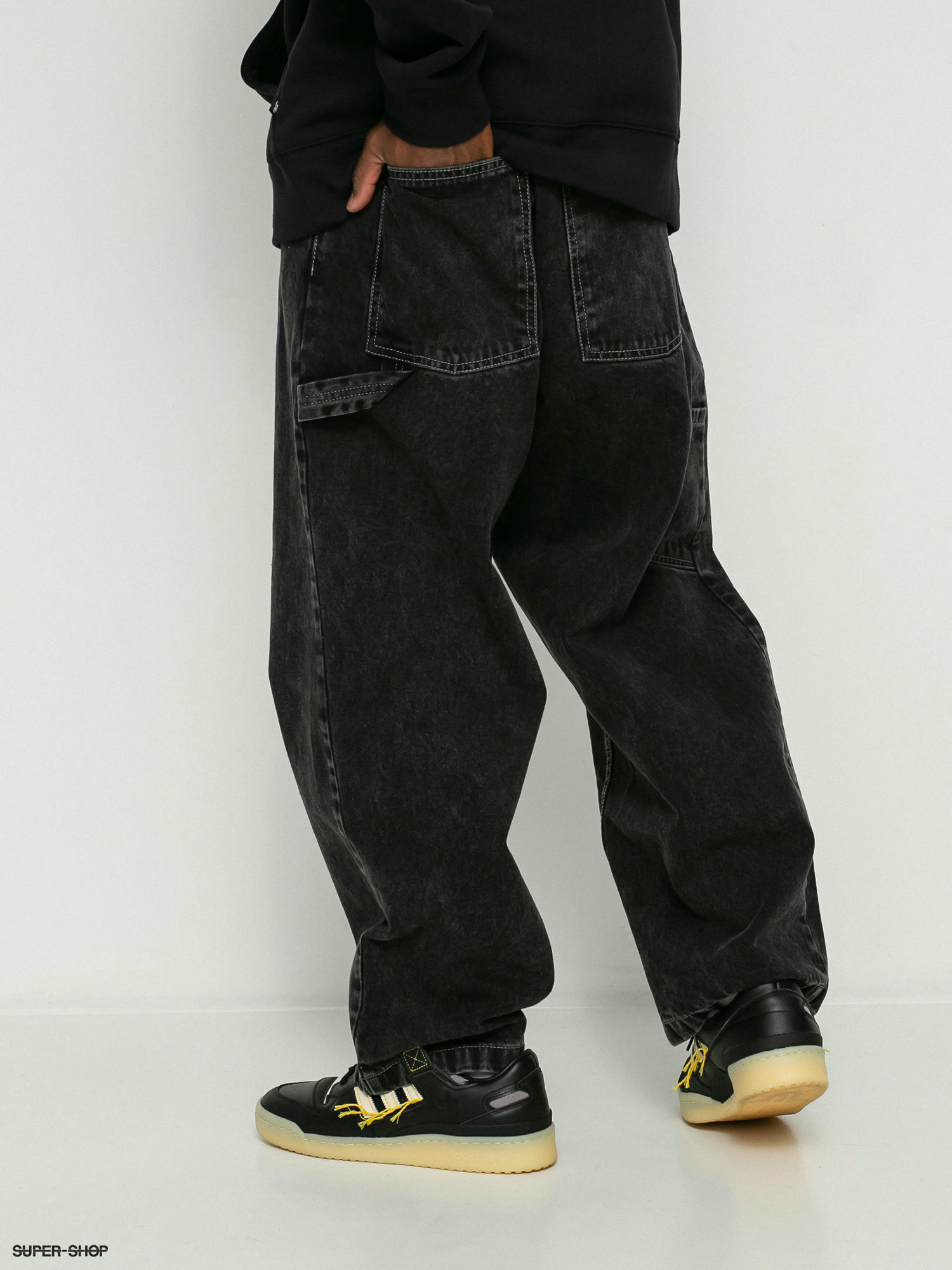 Polar Skate Big Boy Work Pants (washed black)