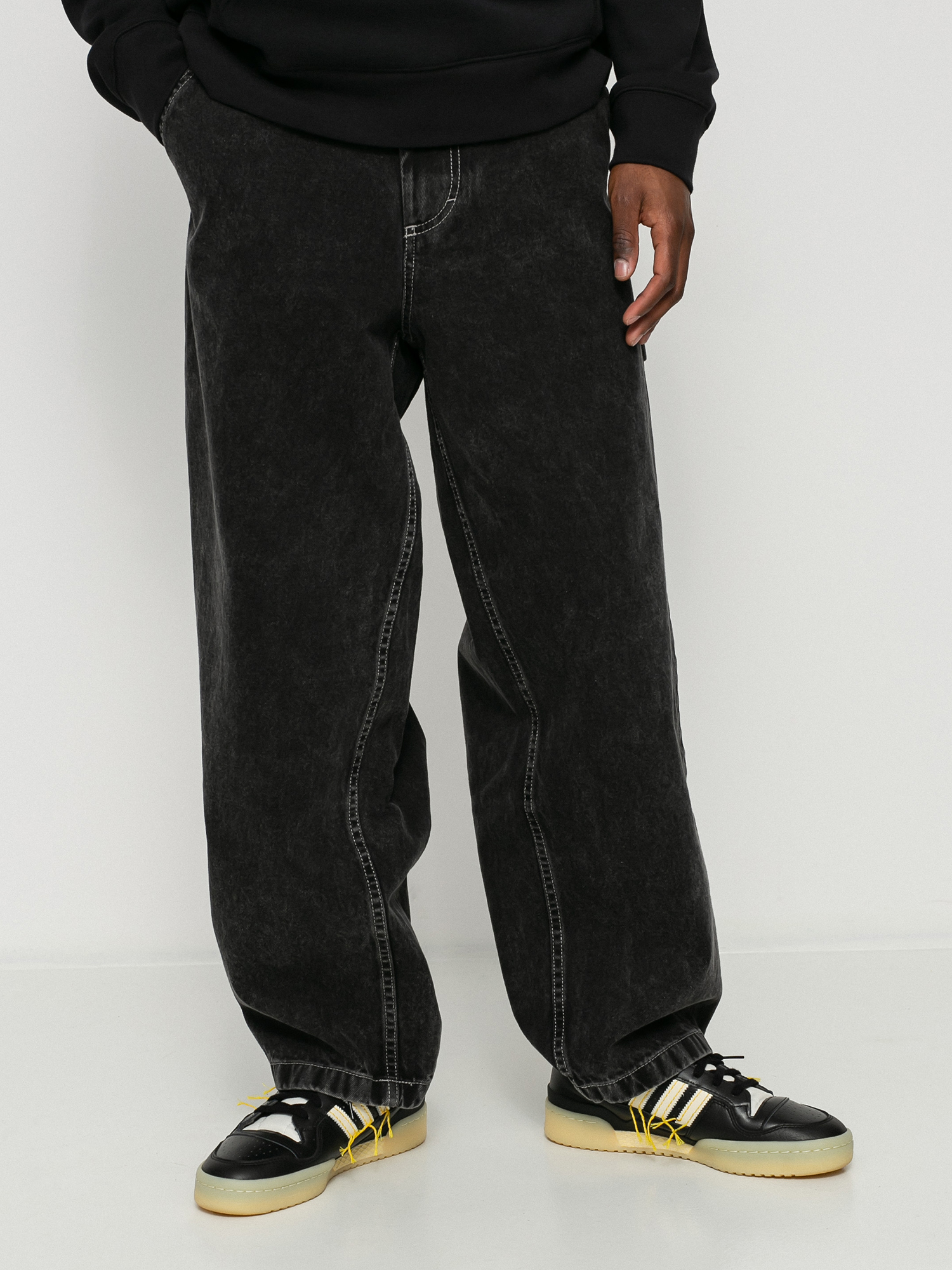 Polar Skate Big Boy Work Pants (washed black)