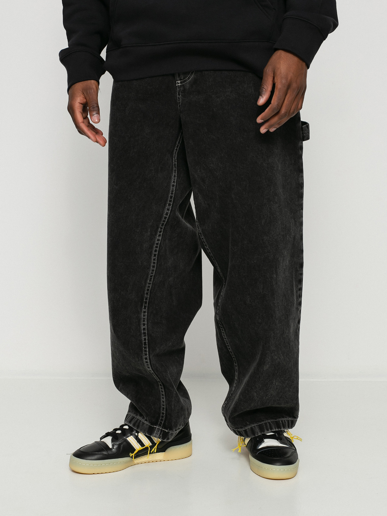 POLAR SKATE CO BIG BOYJEANS WASHED BLACK