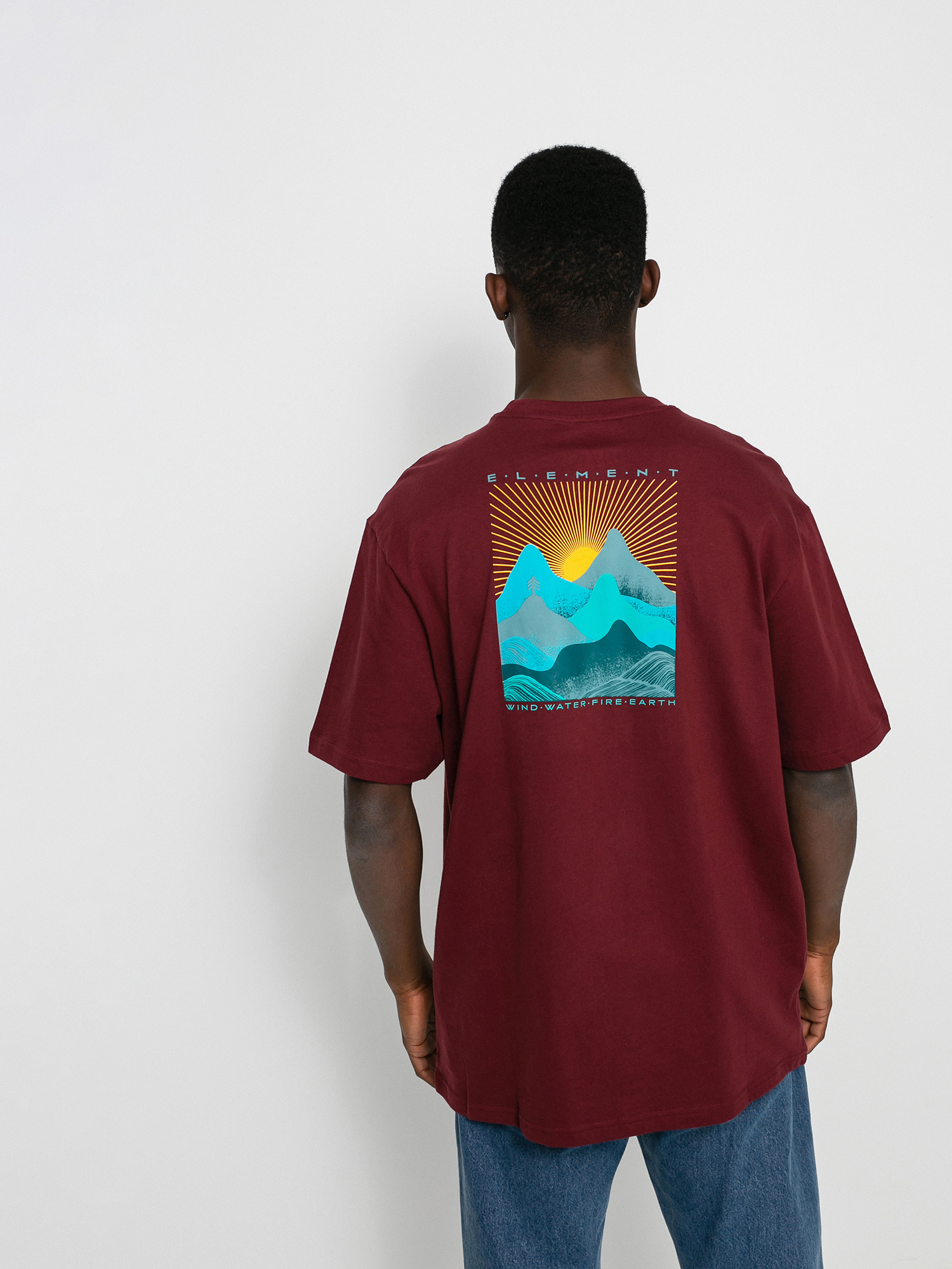 Element Lahotan T-shirt (vintage red)