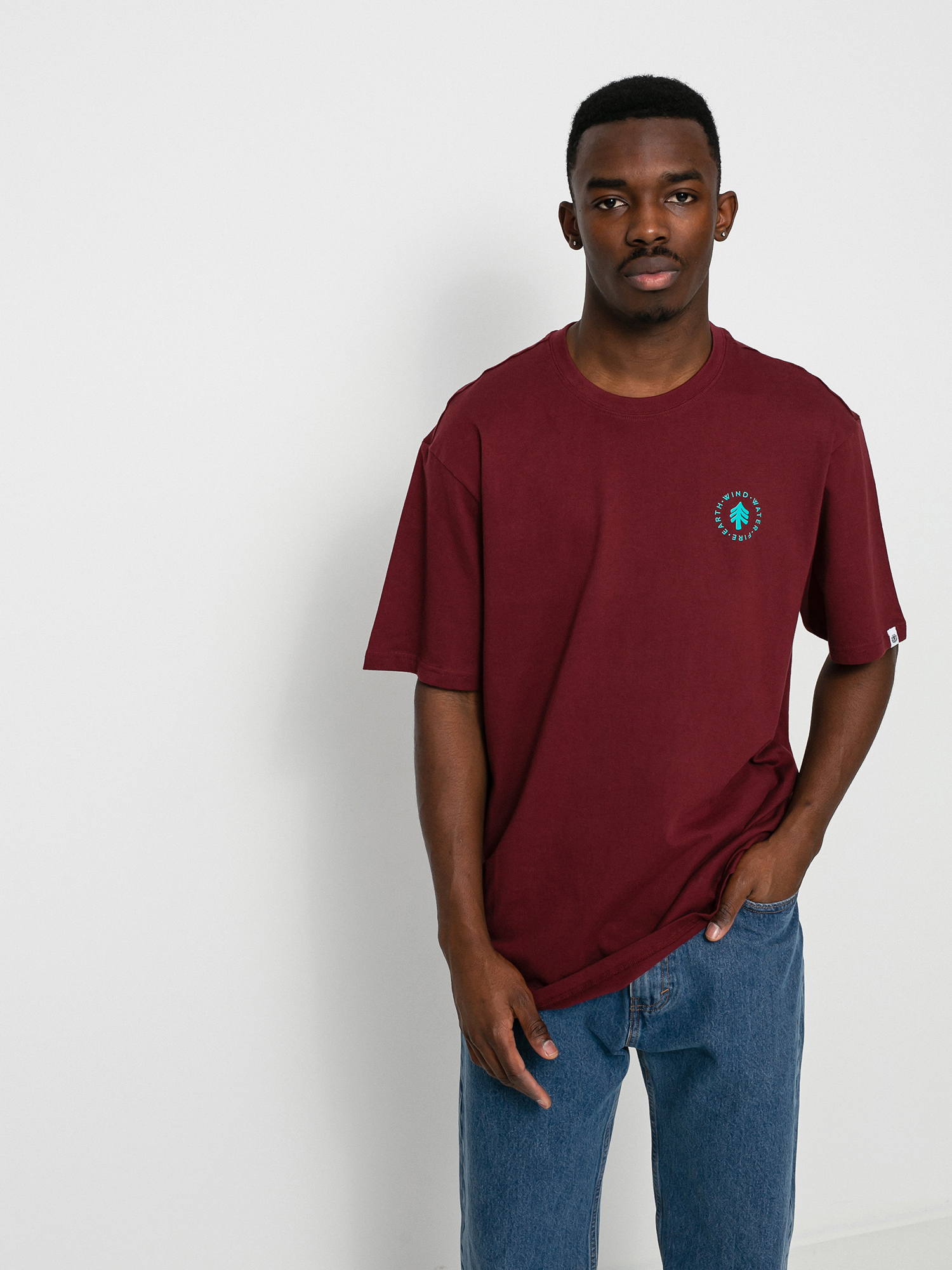 Element Lahotan T-shirt (vintage red)