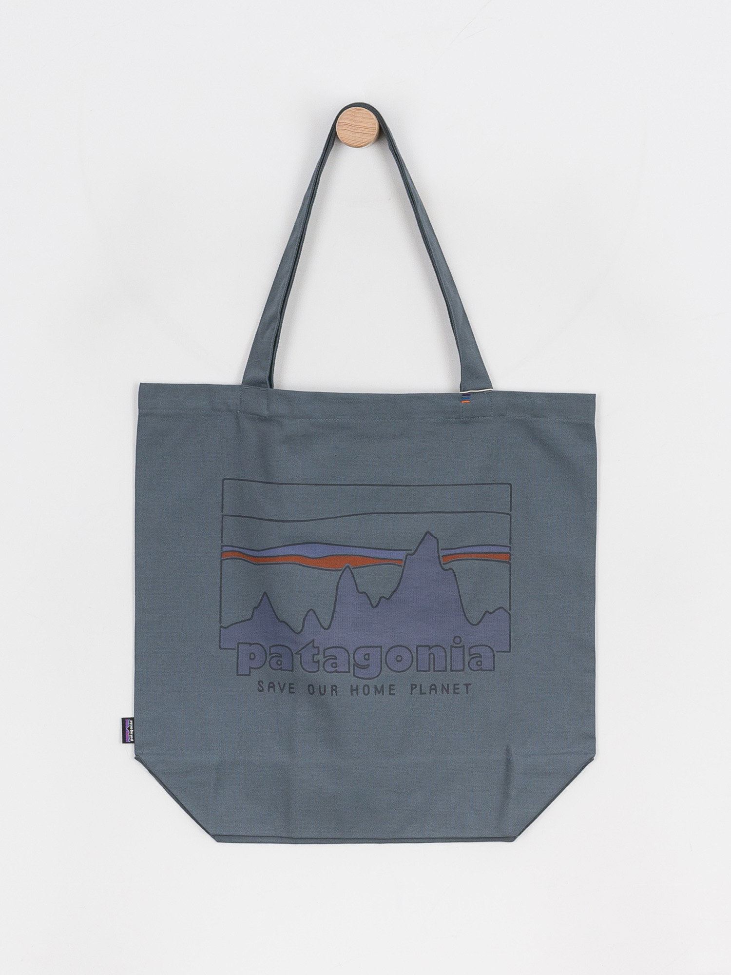 Patagonia Market Tote Bag 73 skyline plume grey