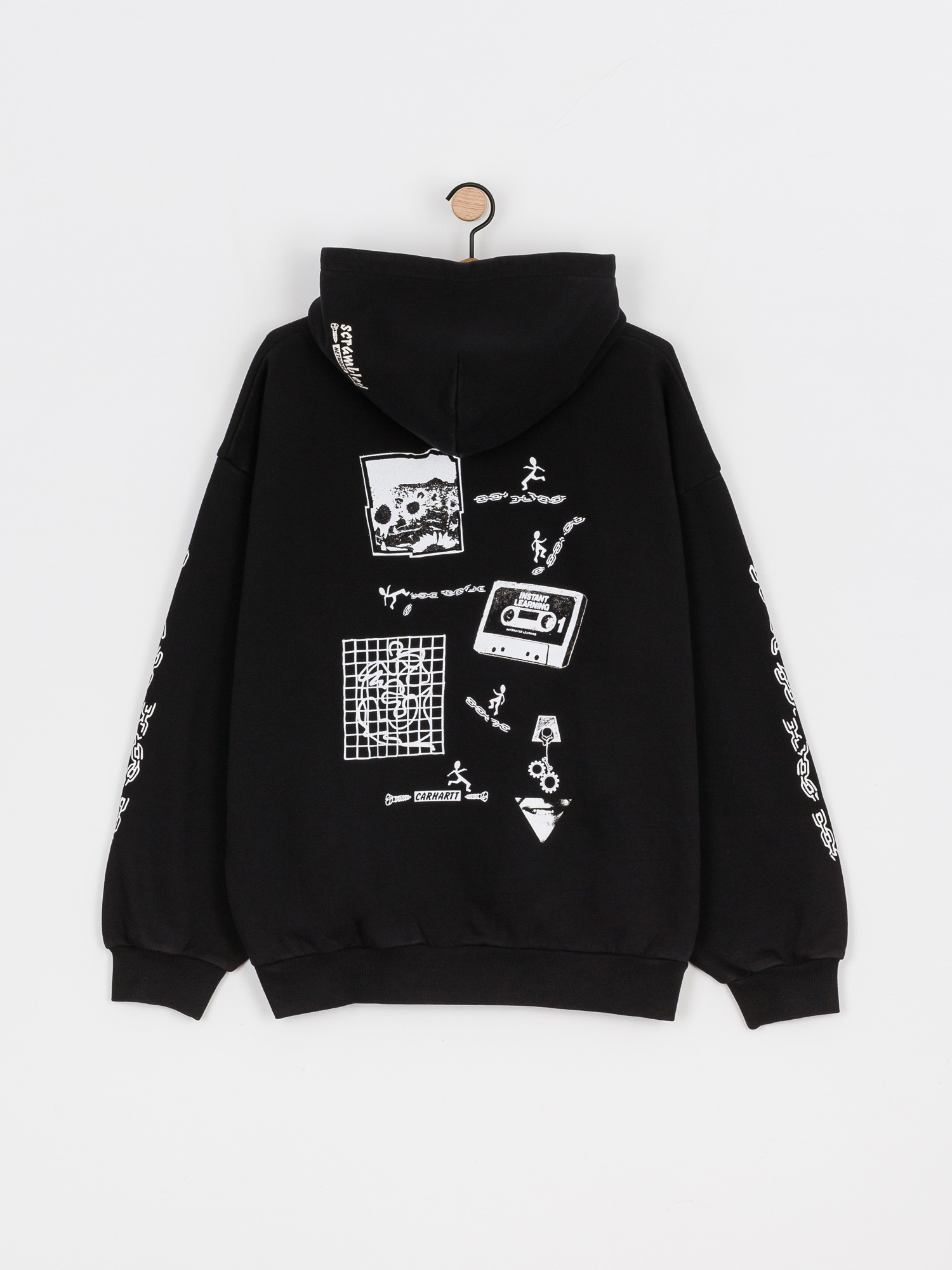Carhartt WIP Scramble HD Hoodie (black/white)