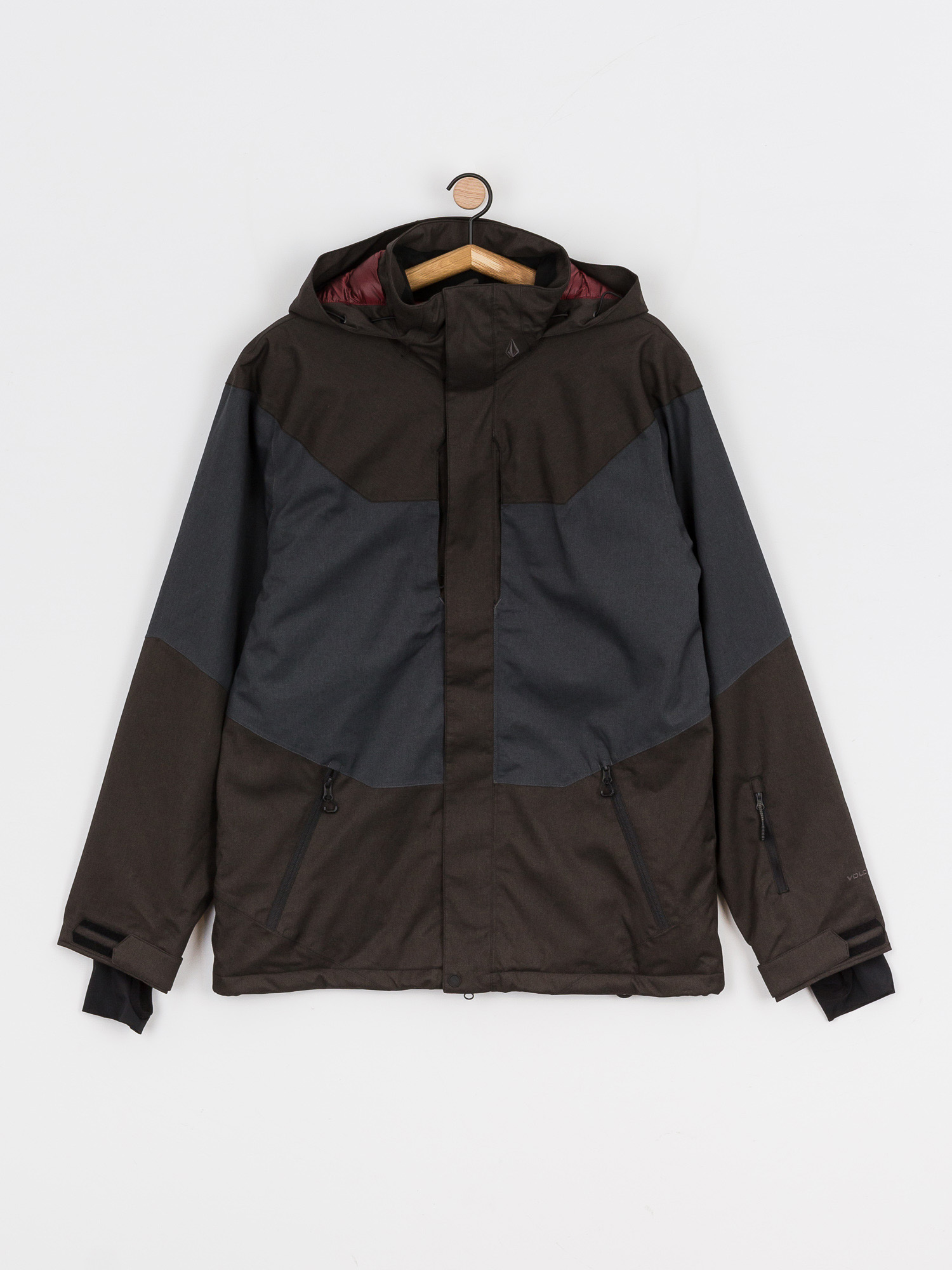 Mens Volcom Anders 2L Tds Inf Snowboard jacket (black)