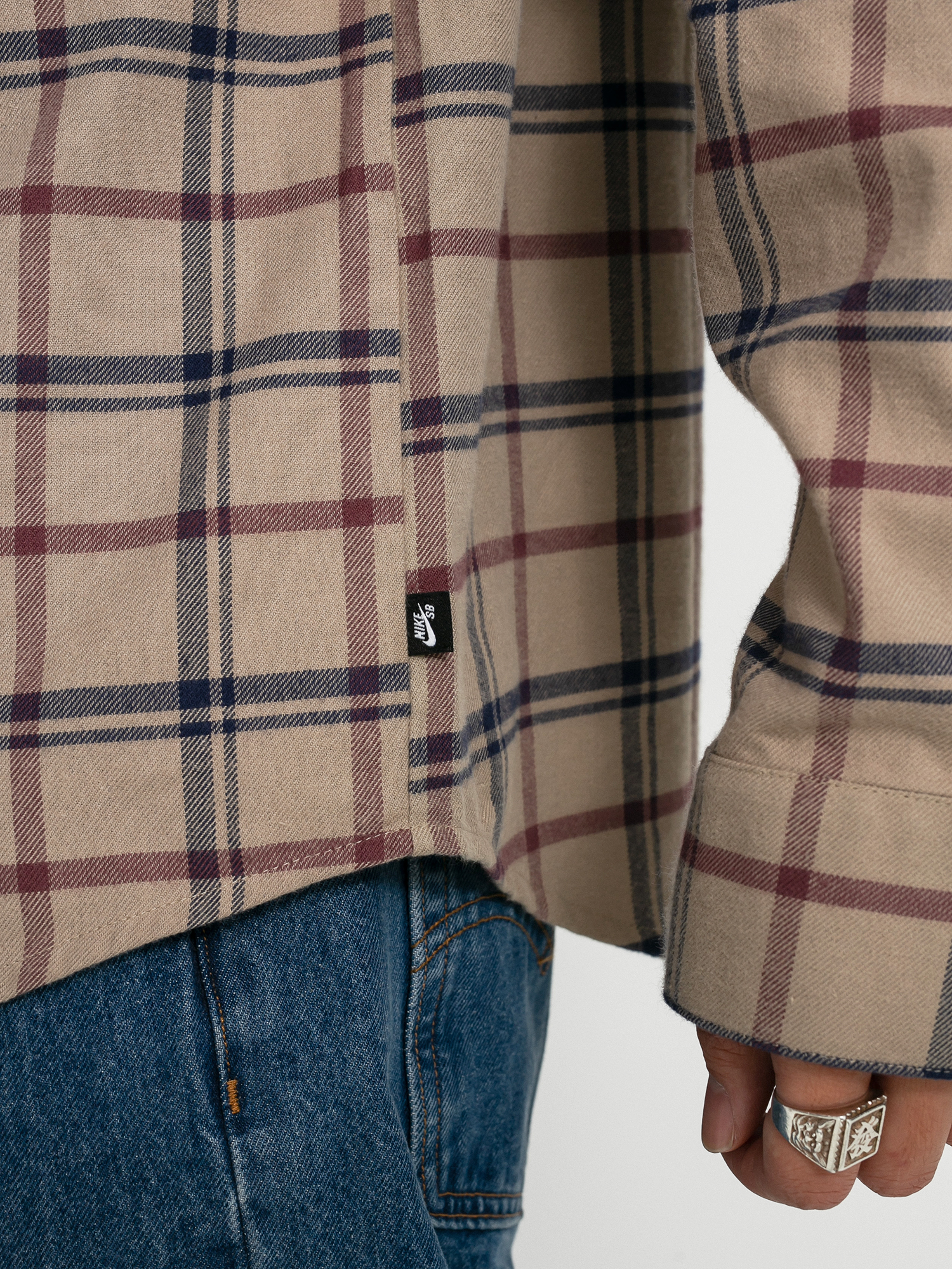 Nike SB Flannel Shirt (khaki)