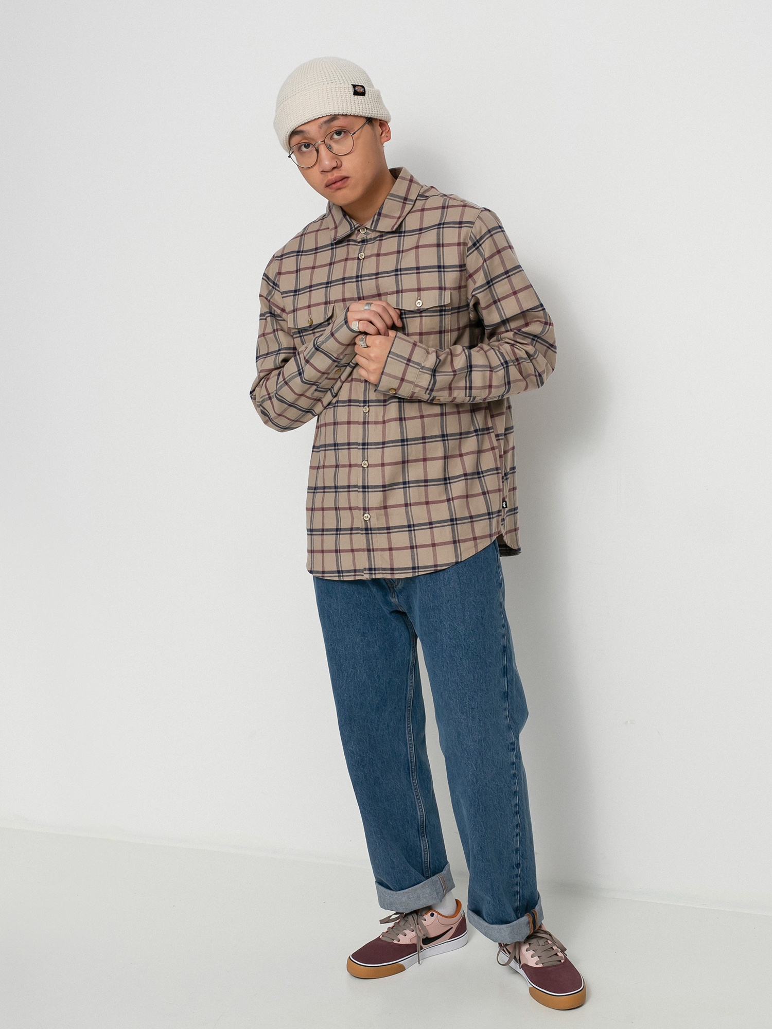 Nike SB Flannel Shirt (khaki)