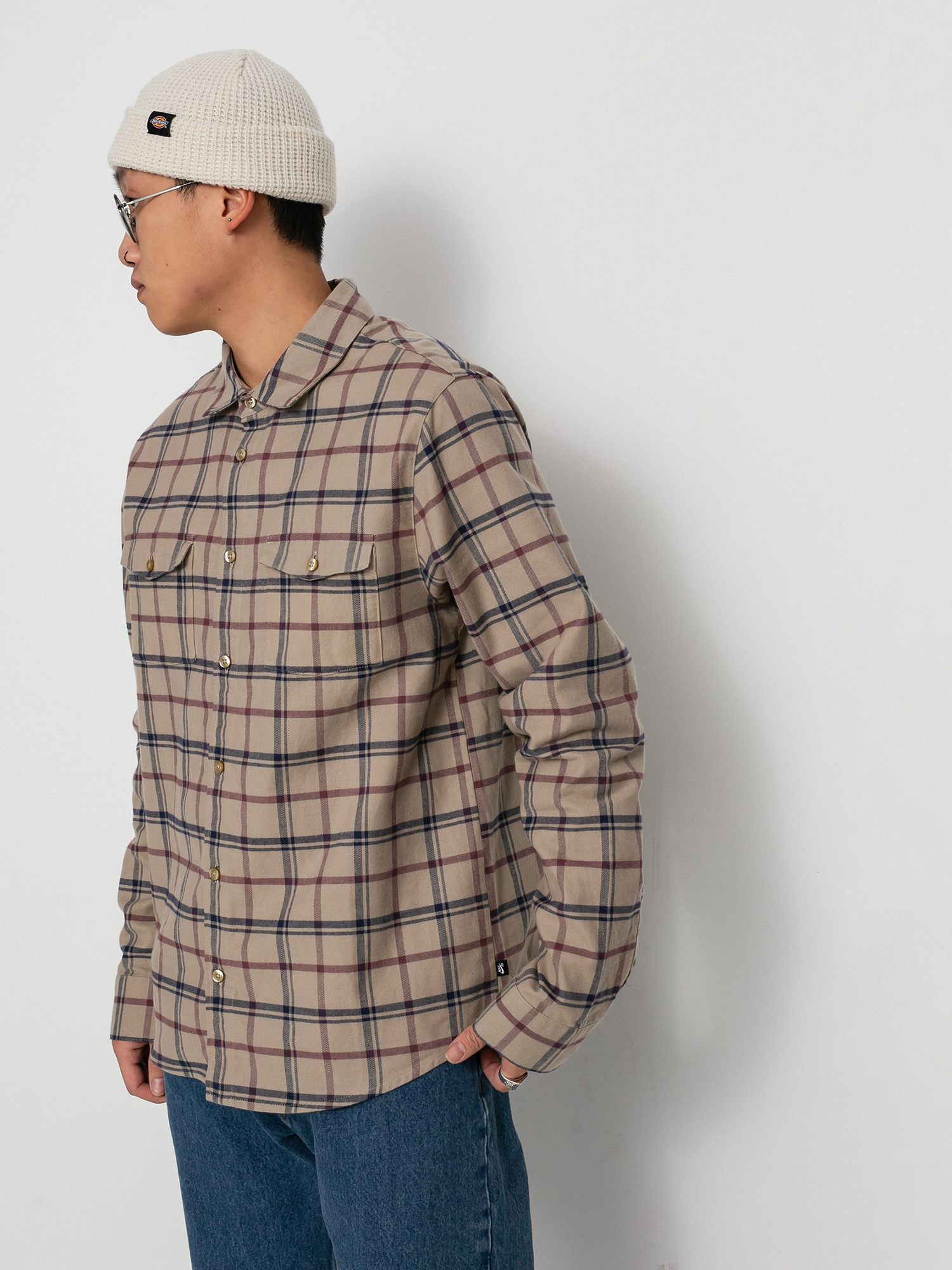 Nike SB Flannel Shirt (khaki)