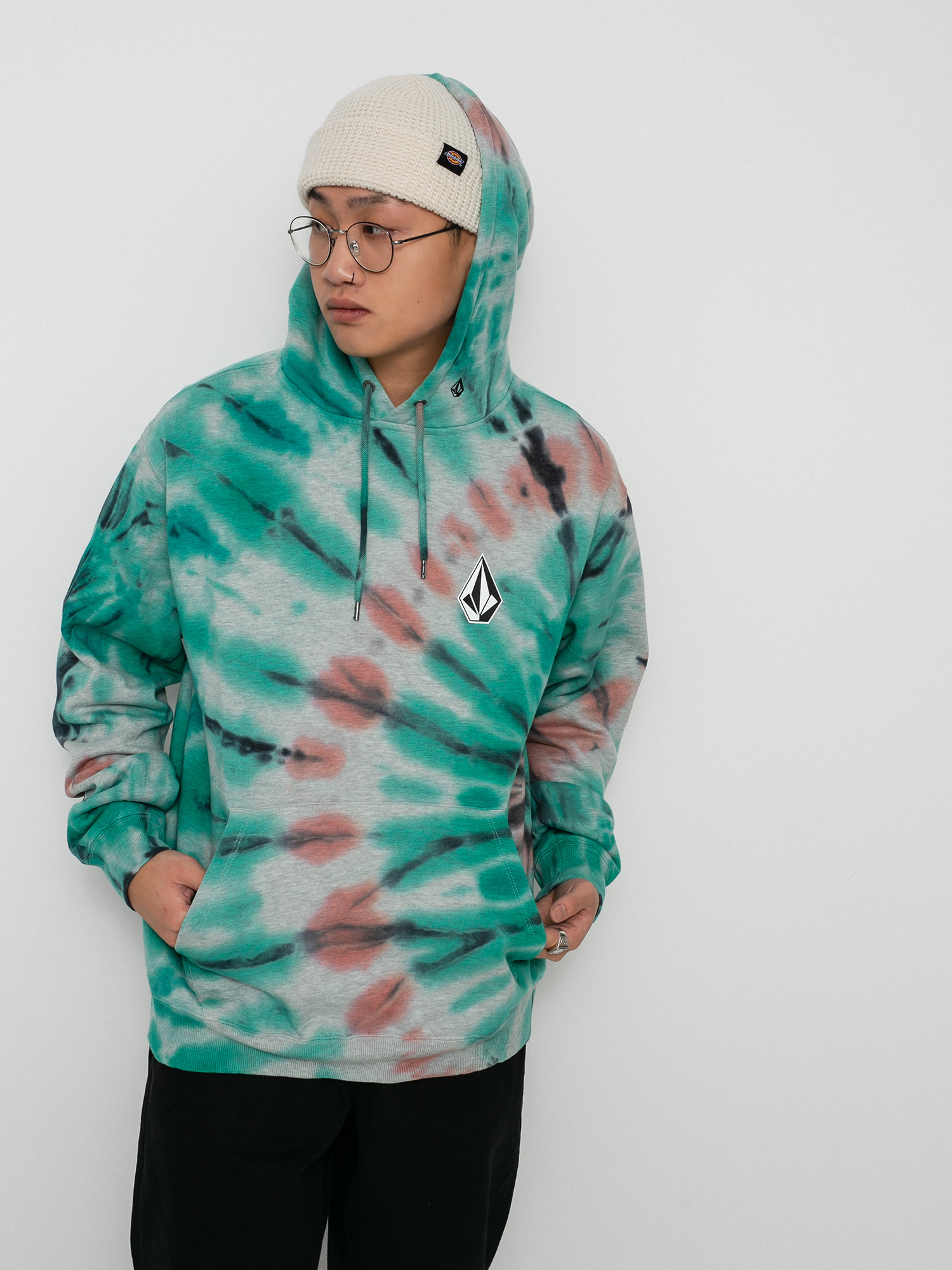 Volcom Iconic Stone Plus HD Hoodie (tie dye)