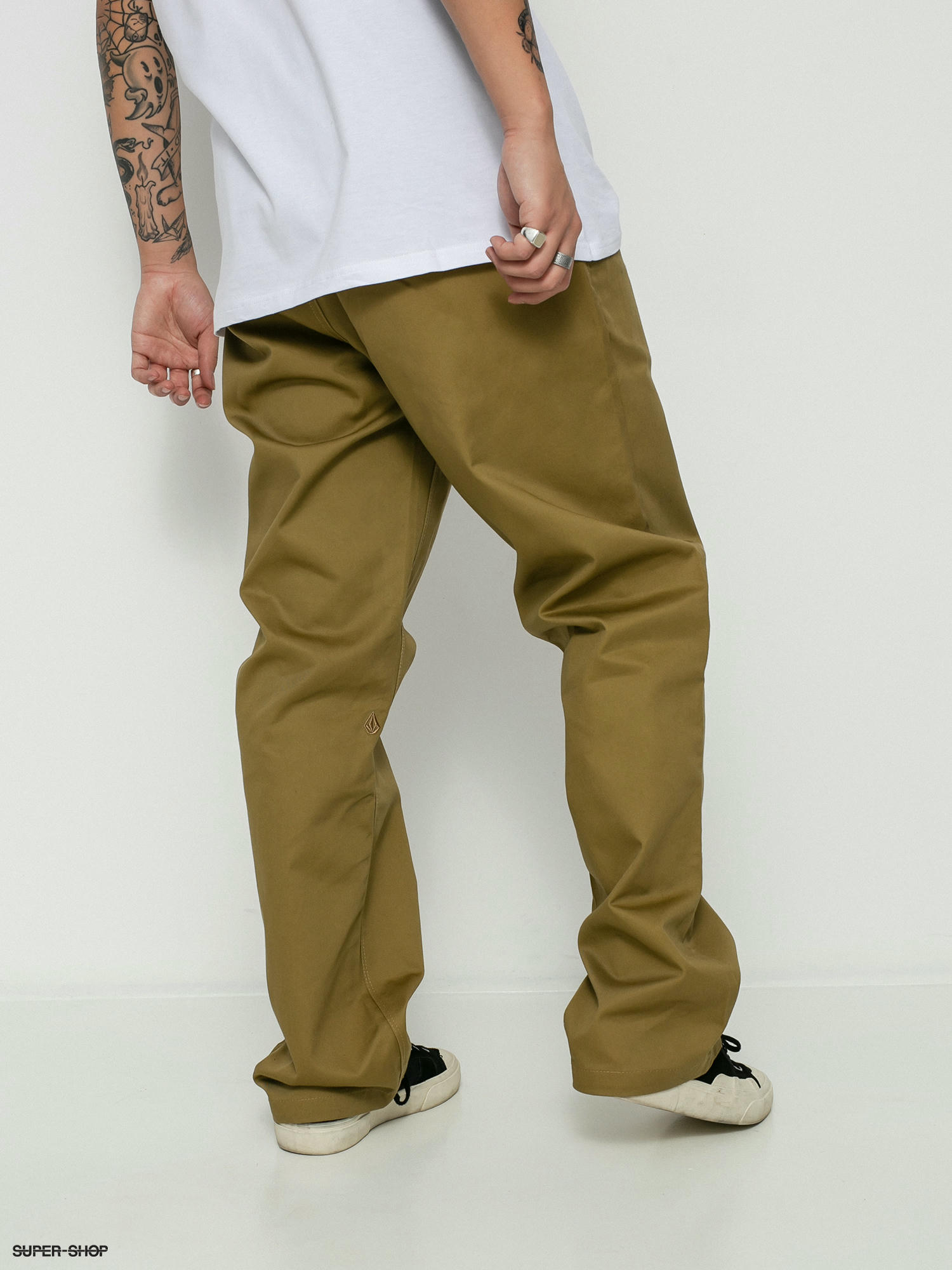 volcom frickin chino pants khaki